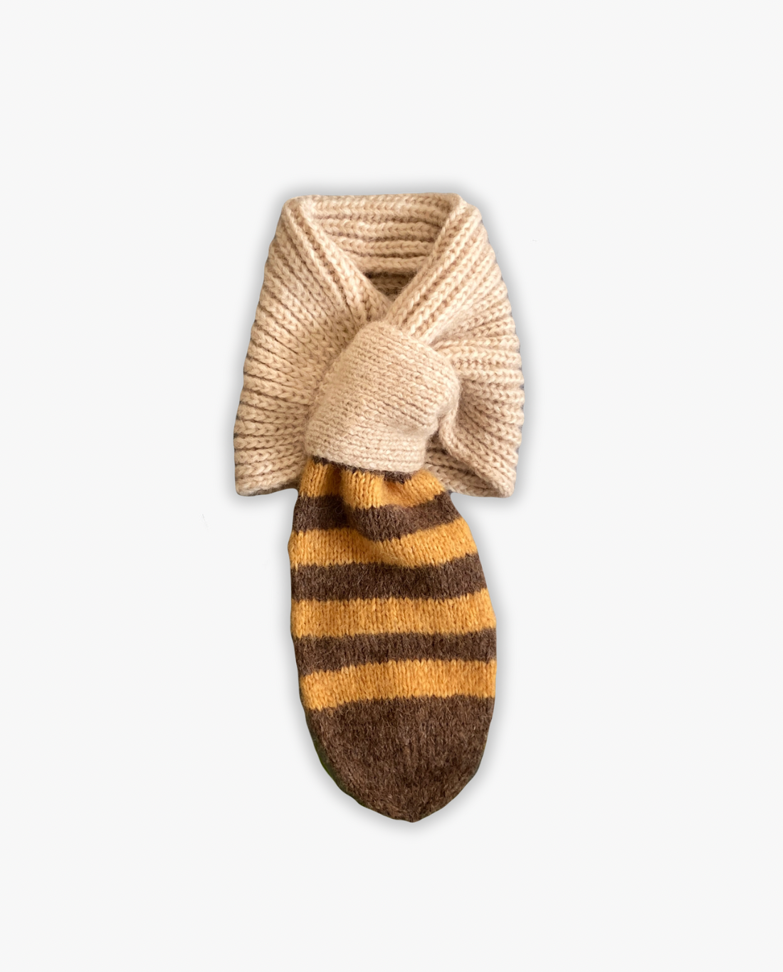 Bee Scarf | wheat