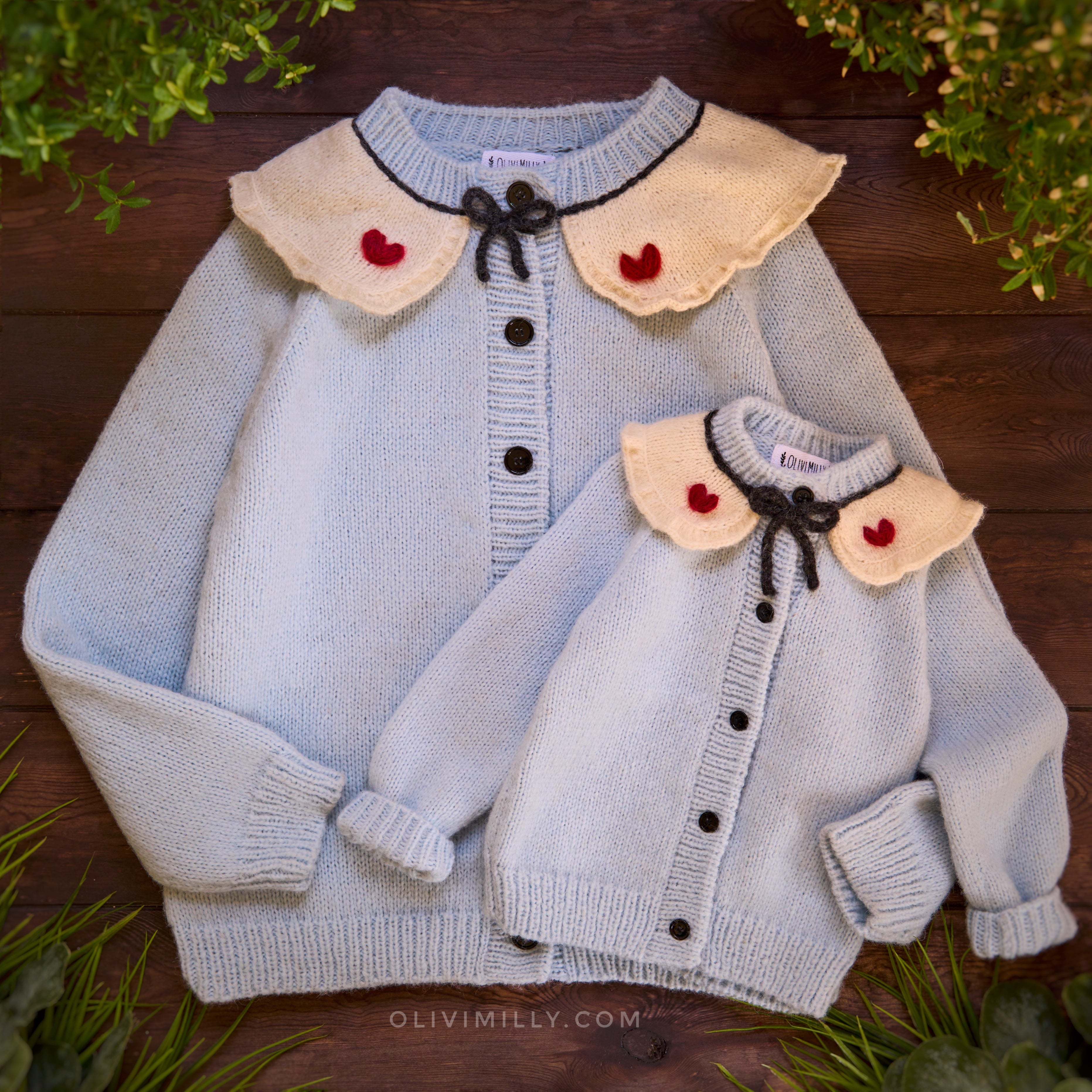 Adult Alice Cardigan | Blue