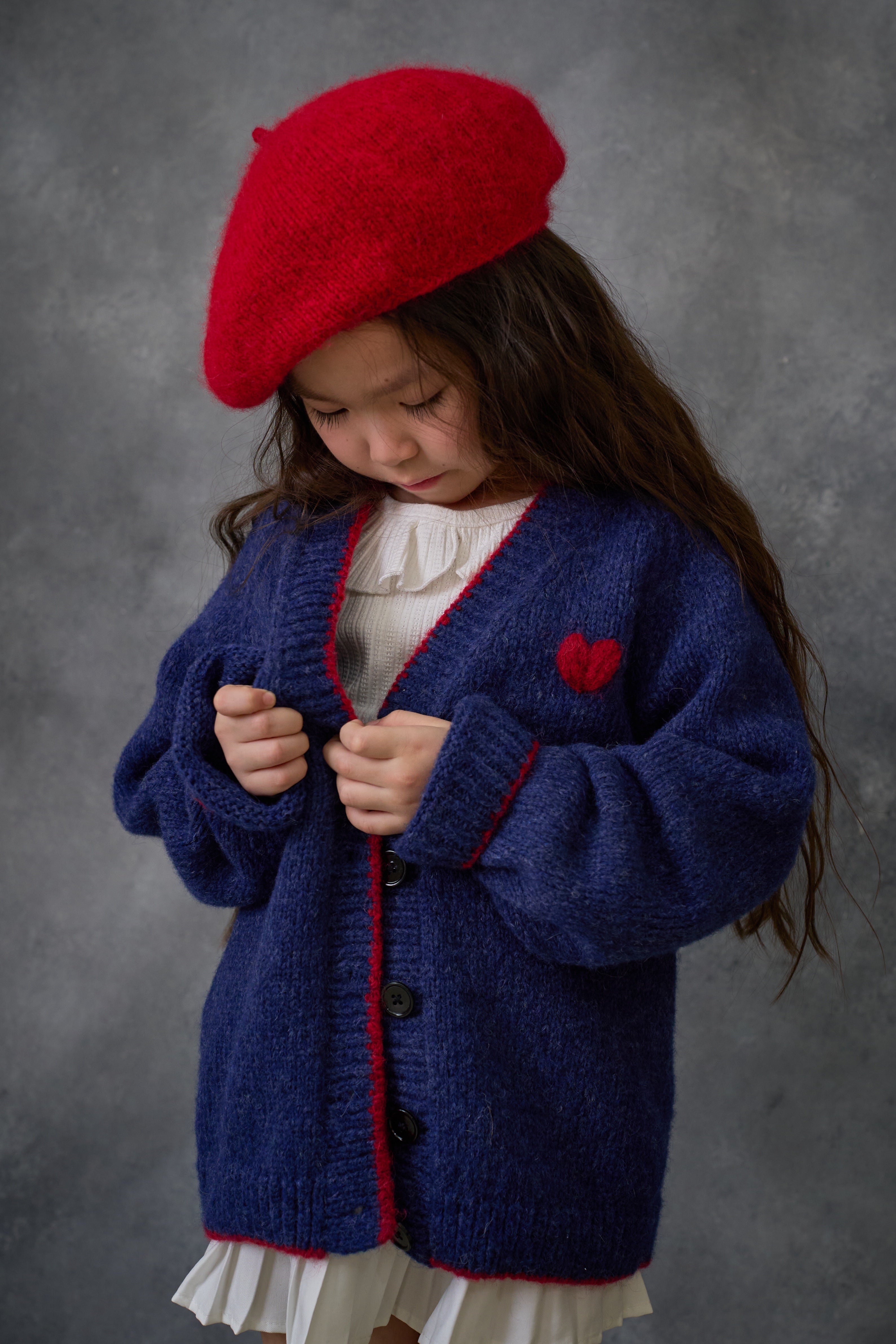 Chérie Cardigan | Dark blue