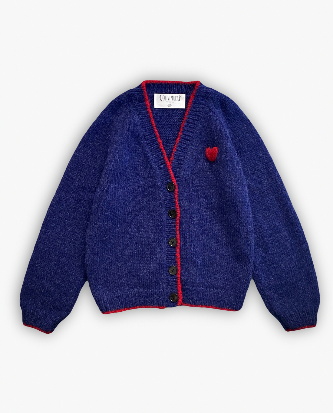 Chérie Cardigan |dark blue| in stock (7-8y /8-9y)