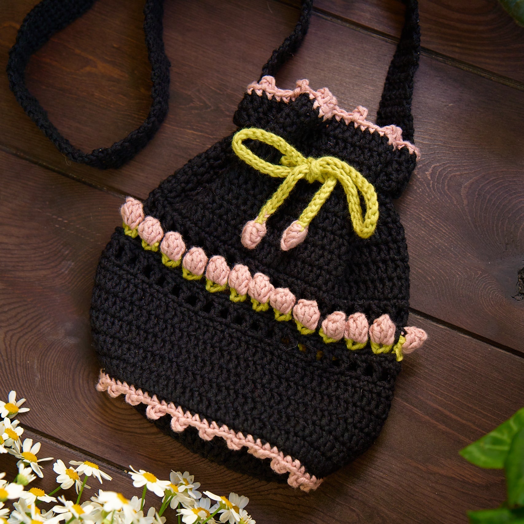 Tulips Bag | Black