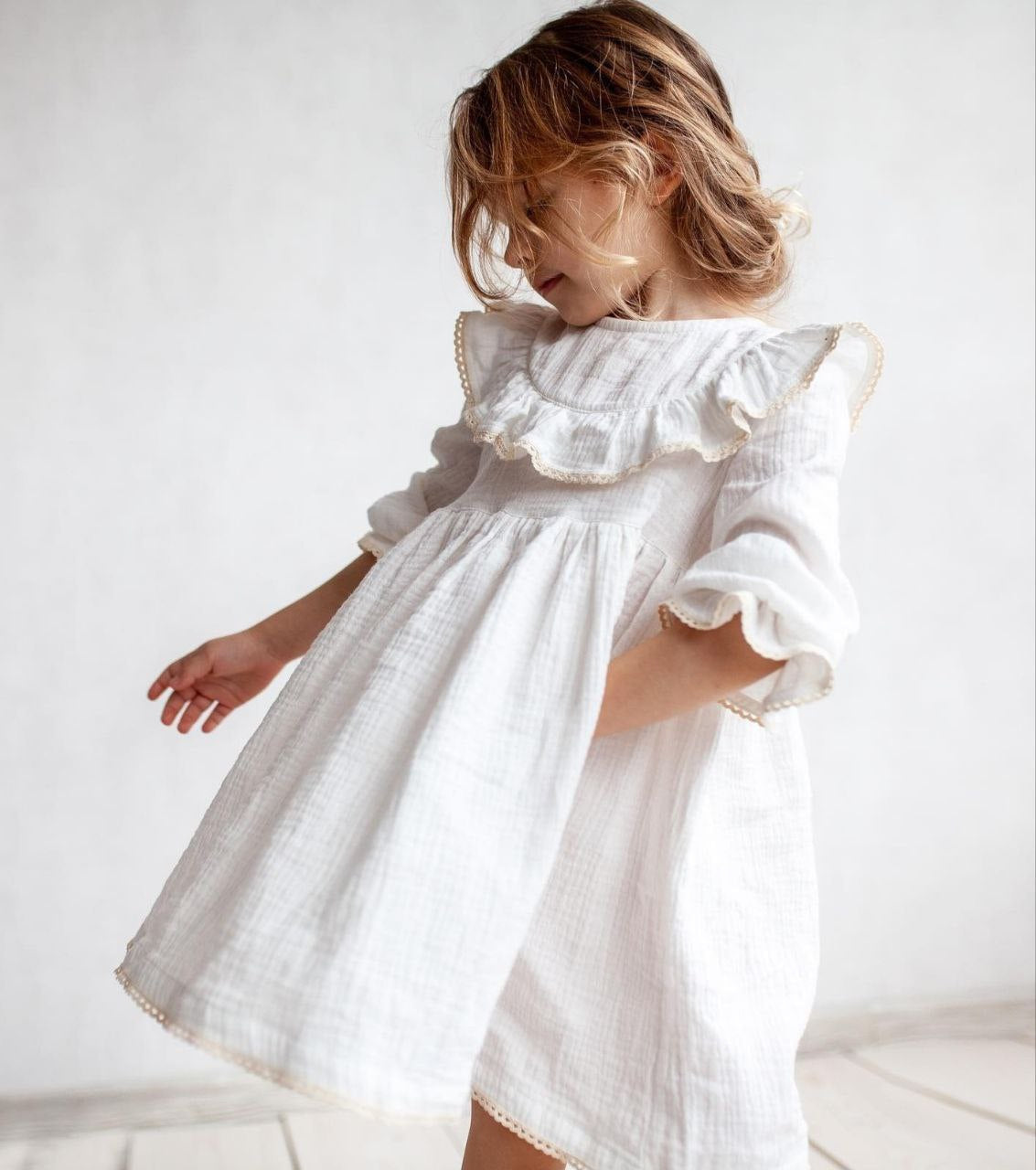 Festive Dress | White | In Stock