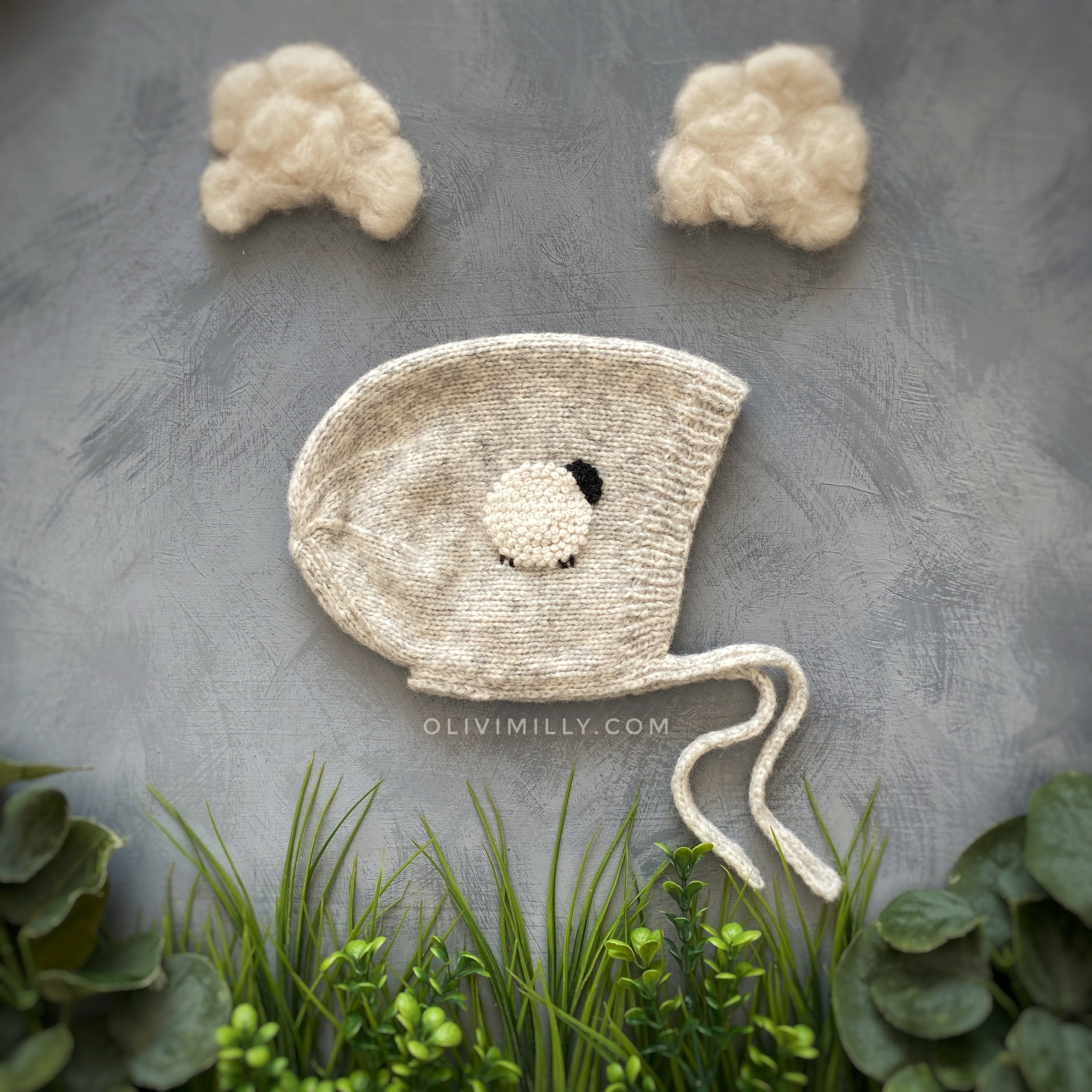 Sheeps bonnet | Light grey