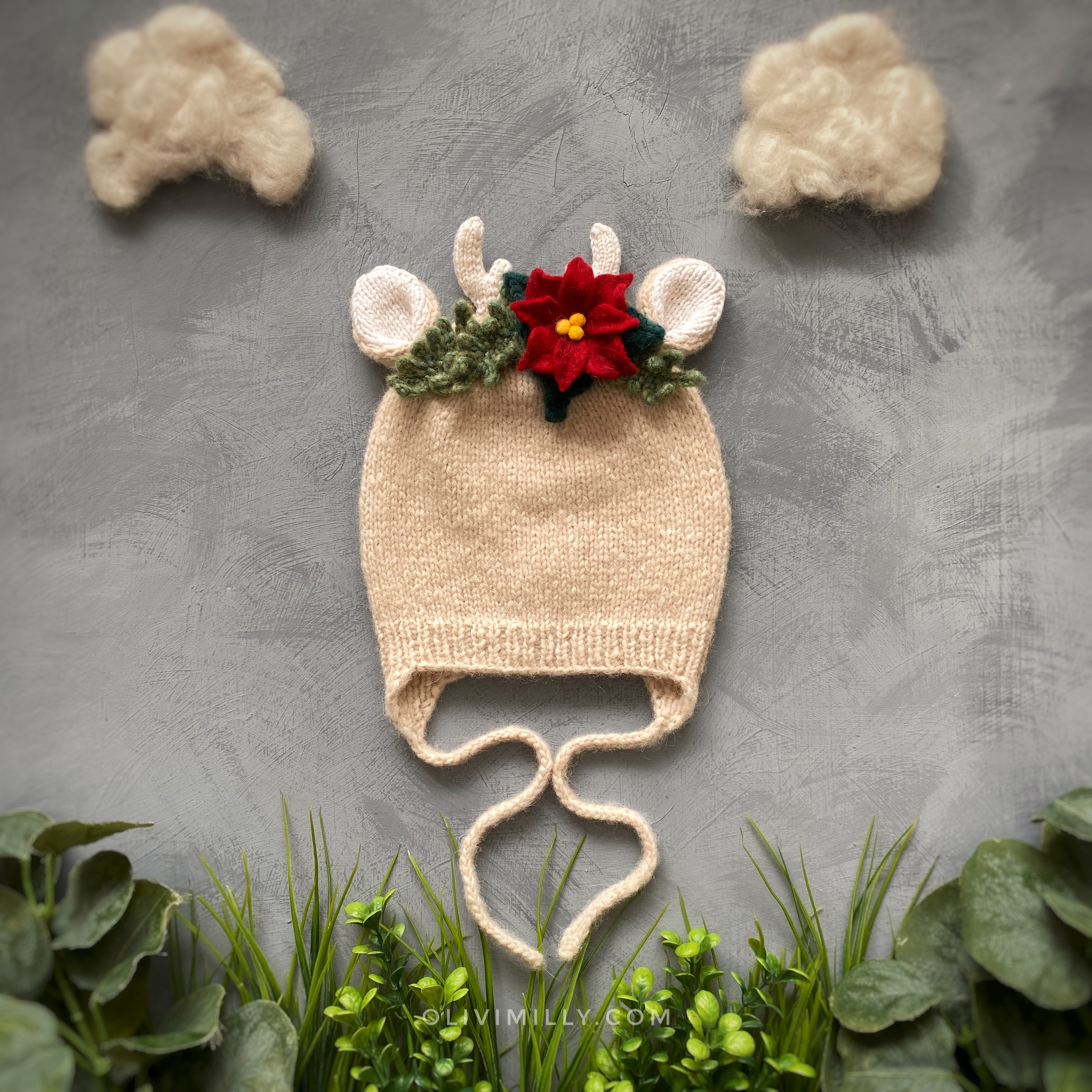 Christmas Hat |wheat| in stock (1-2y)