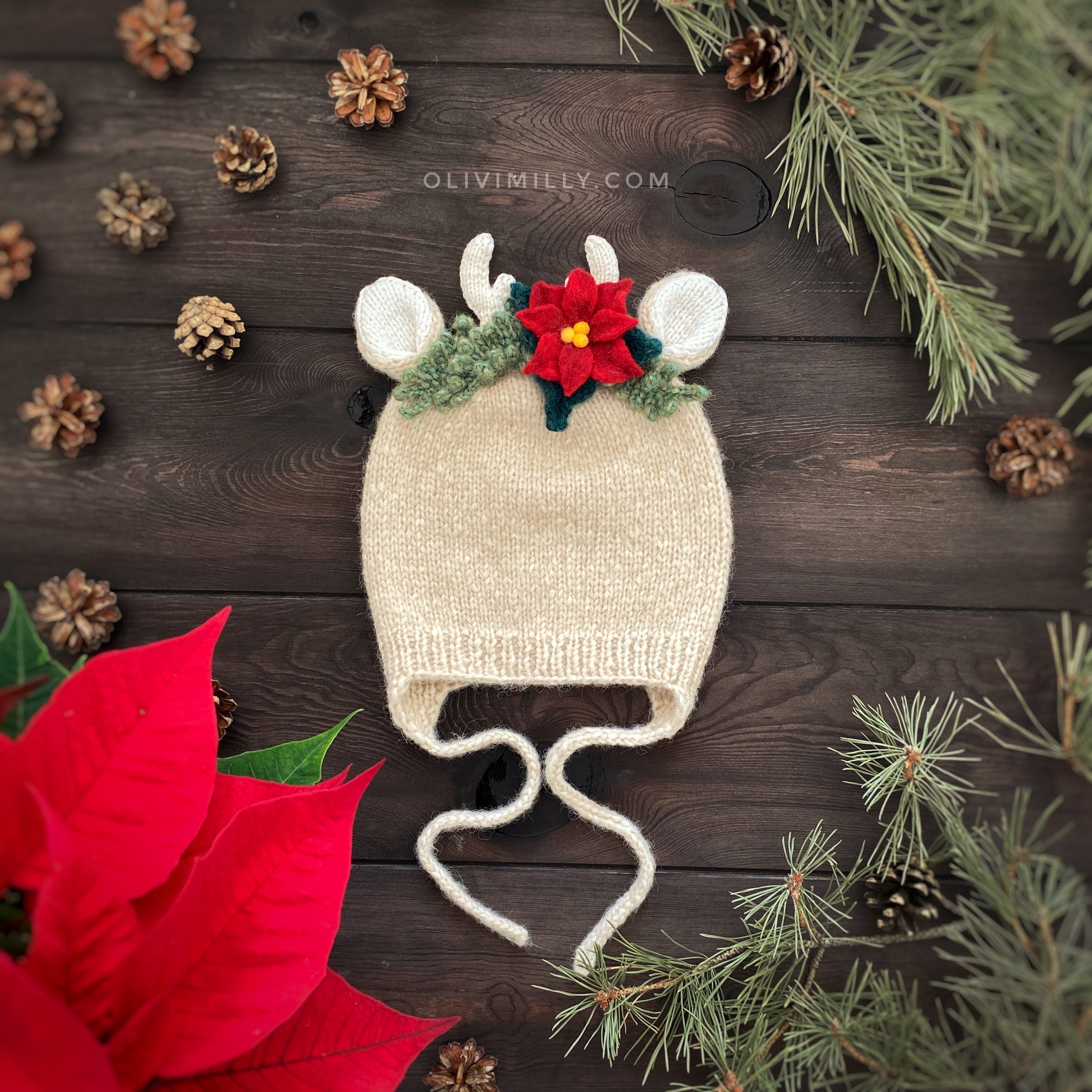 Christmas Hat |wheat| in stock (1-2y)