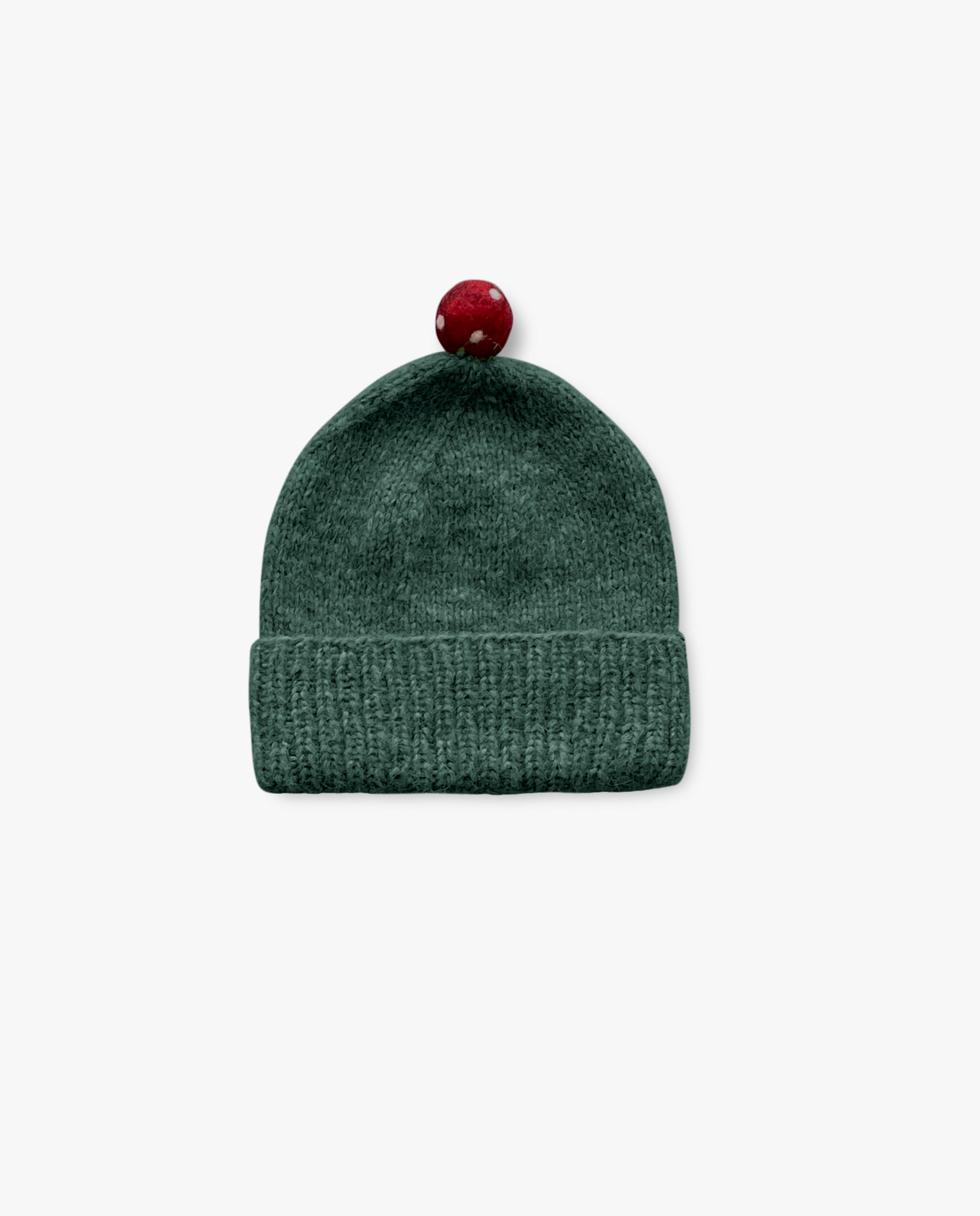 Mushrooms Hat |emerald| in stock (1-2y)