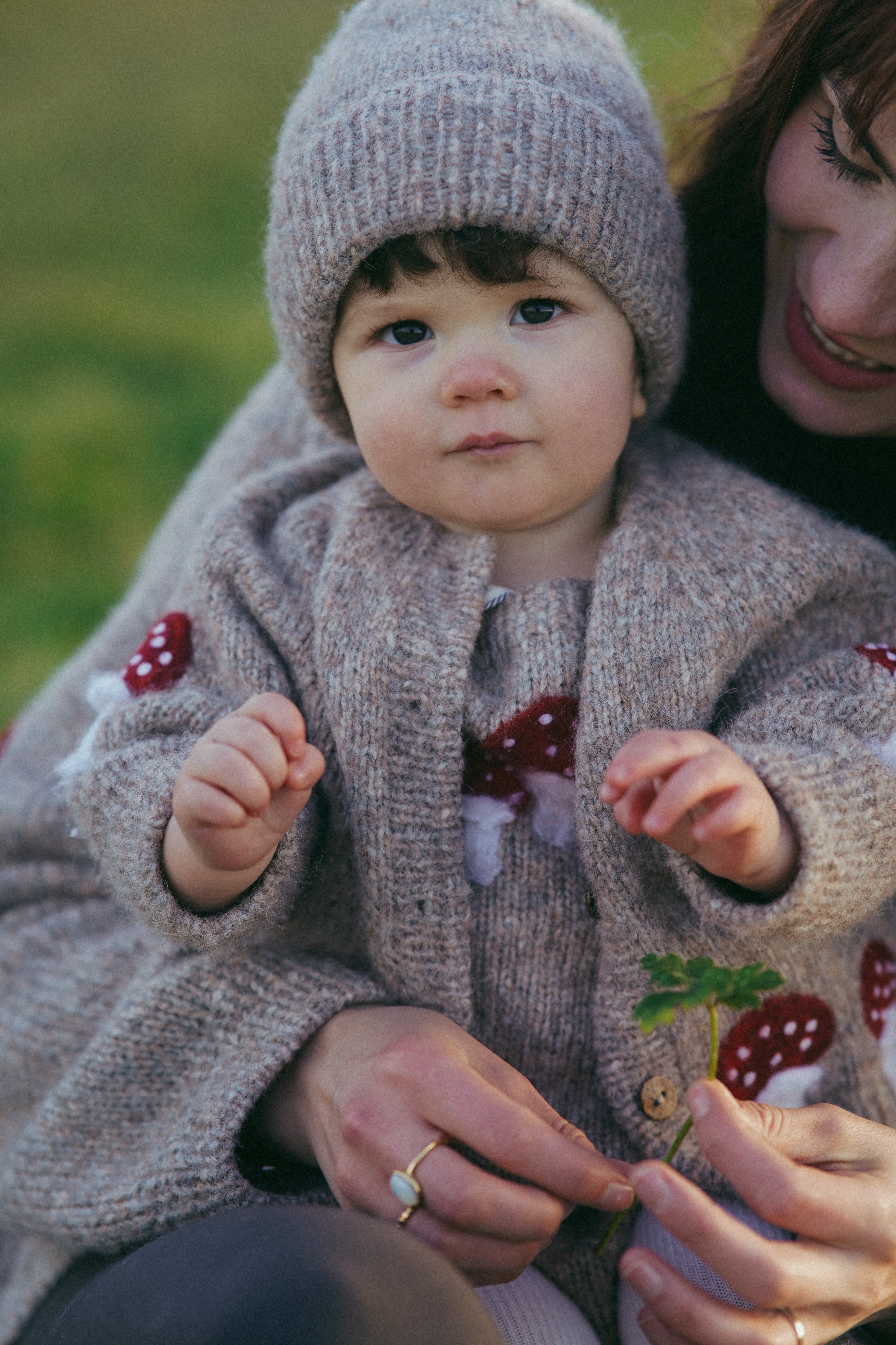 Mushrooms Hat | Beigebrown