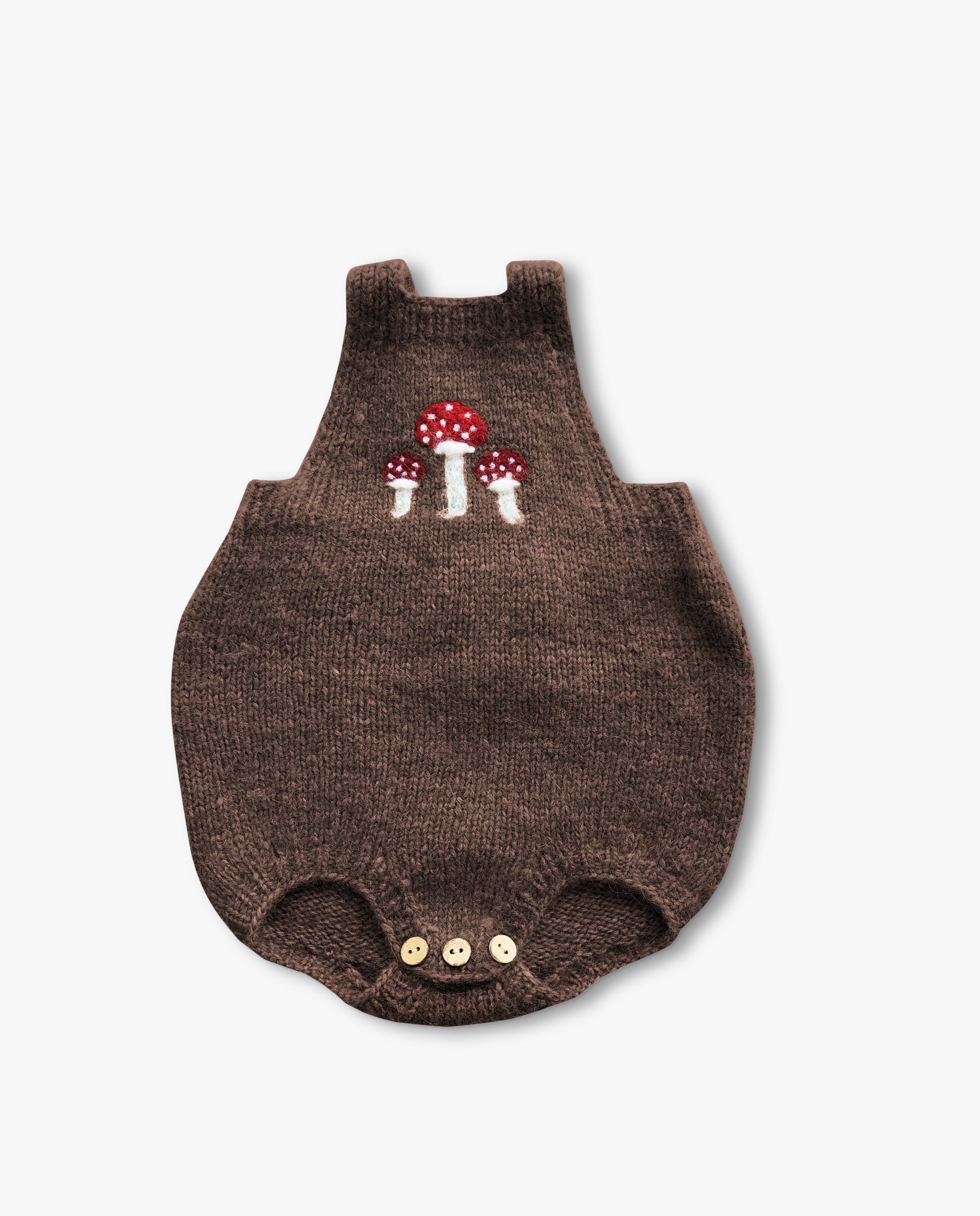 Mushrooms Newborn Set | Brown | In Stock