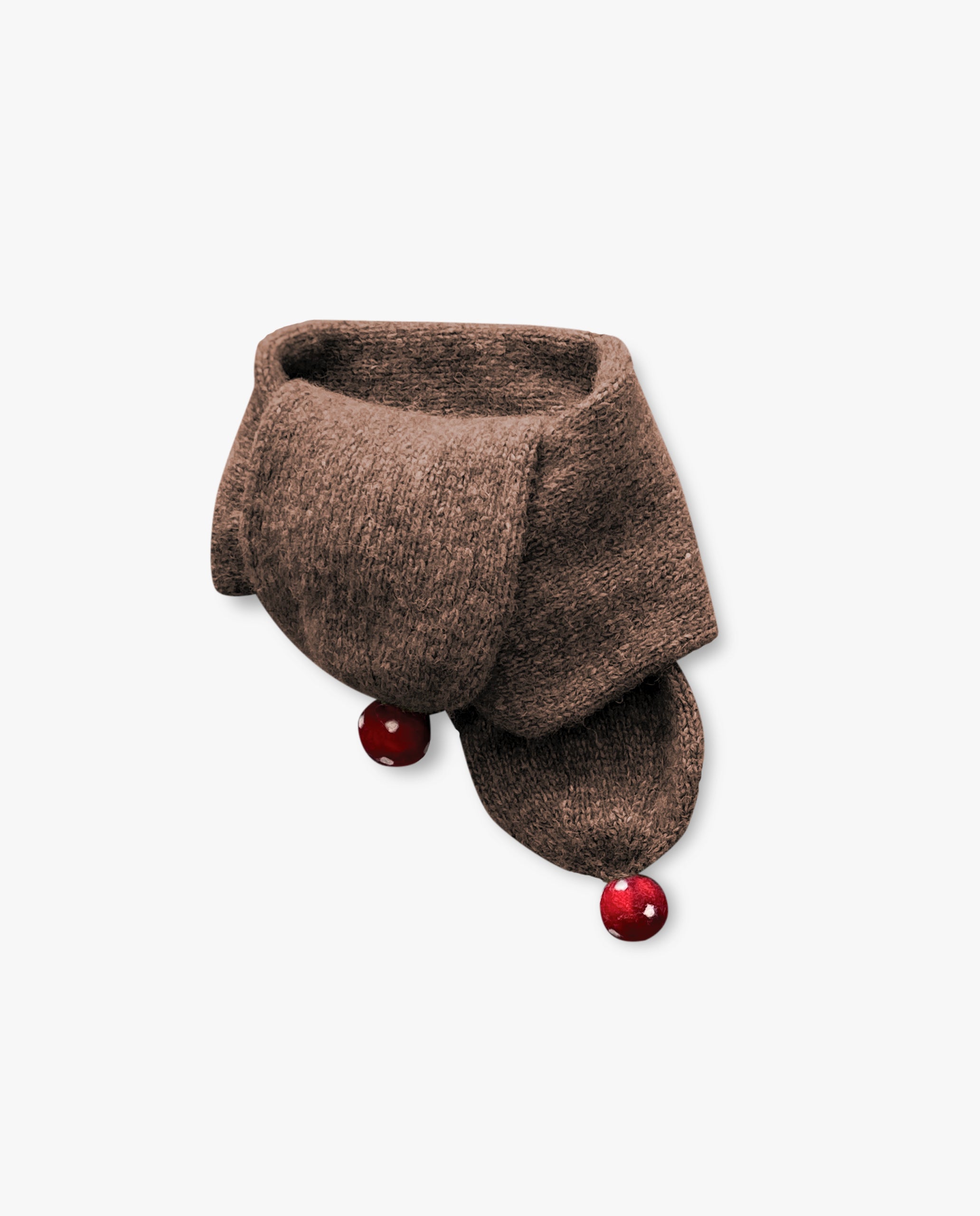 Mushrooms Scarf | Brown