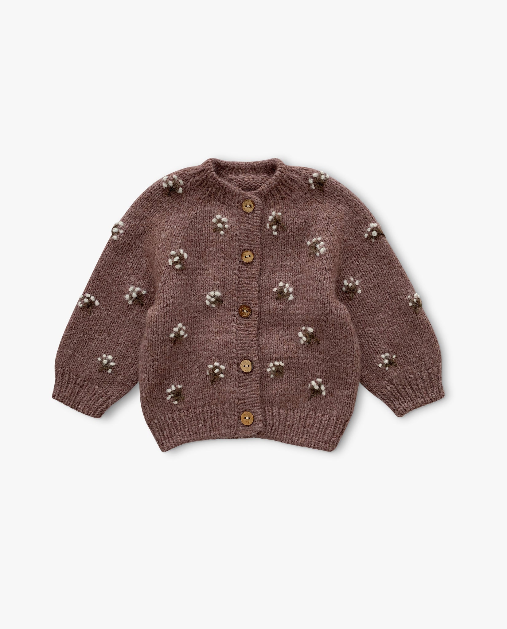 Flora cardigan | faded rose | In Stock