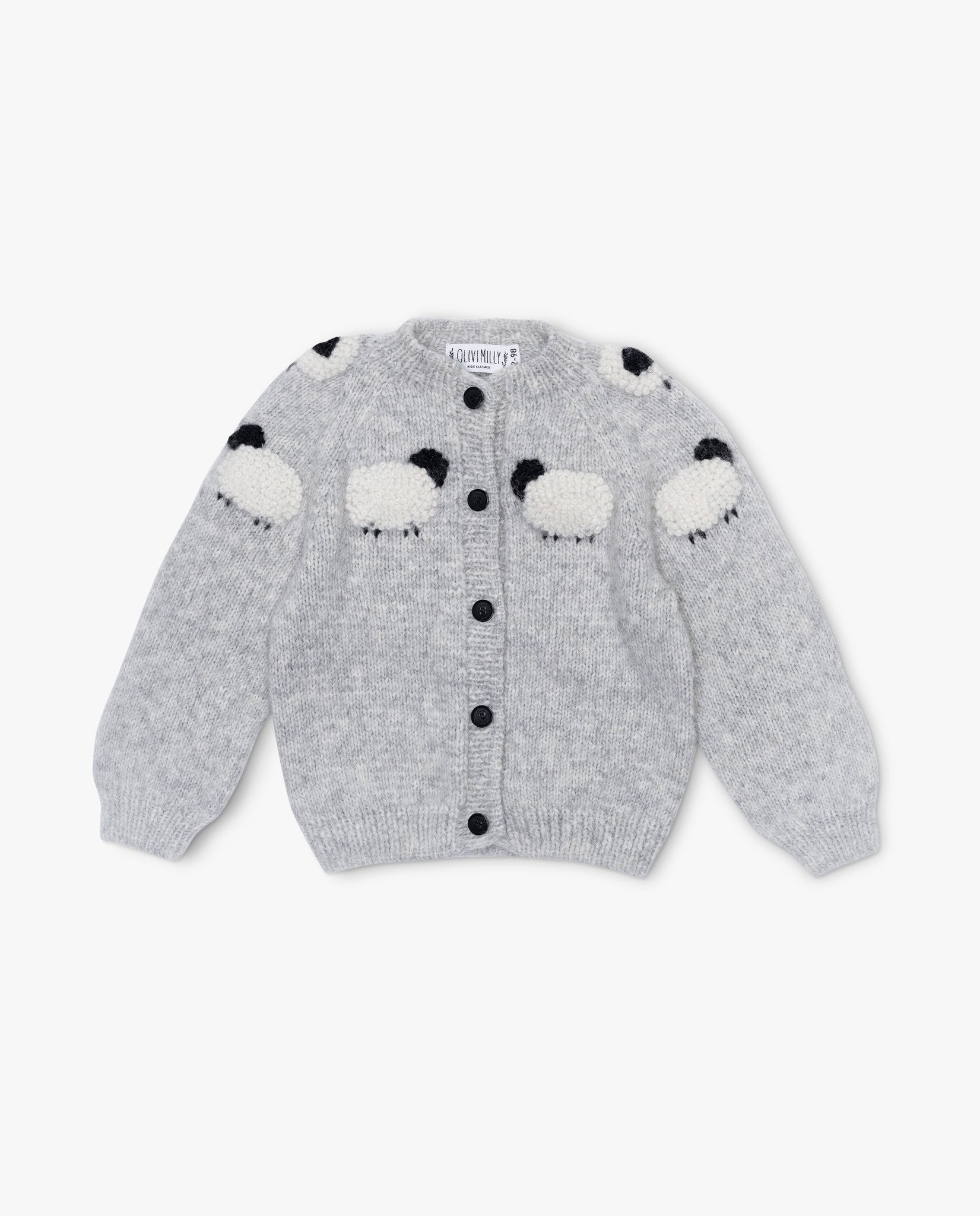 Sheeps cardigan | Light grey