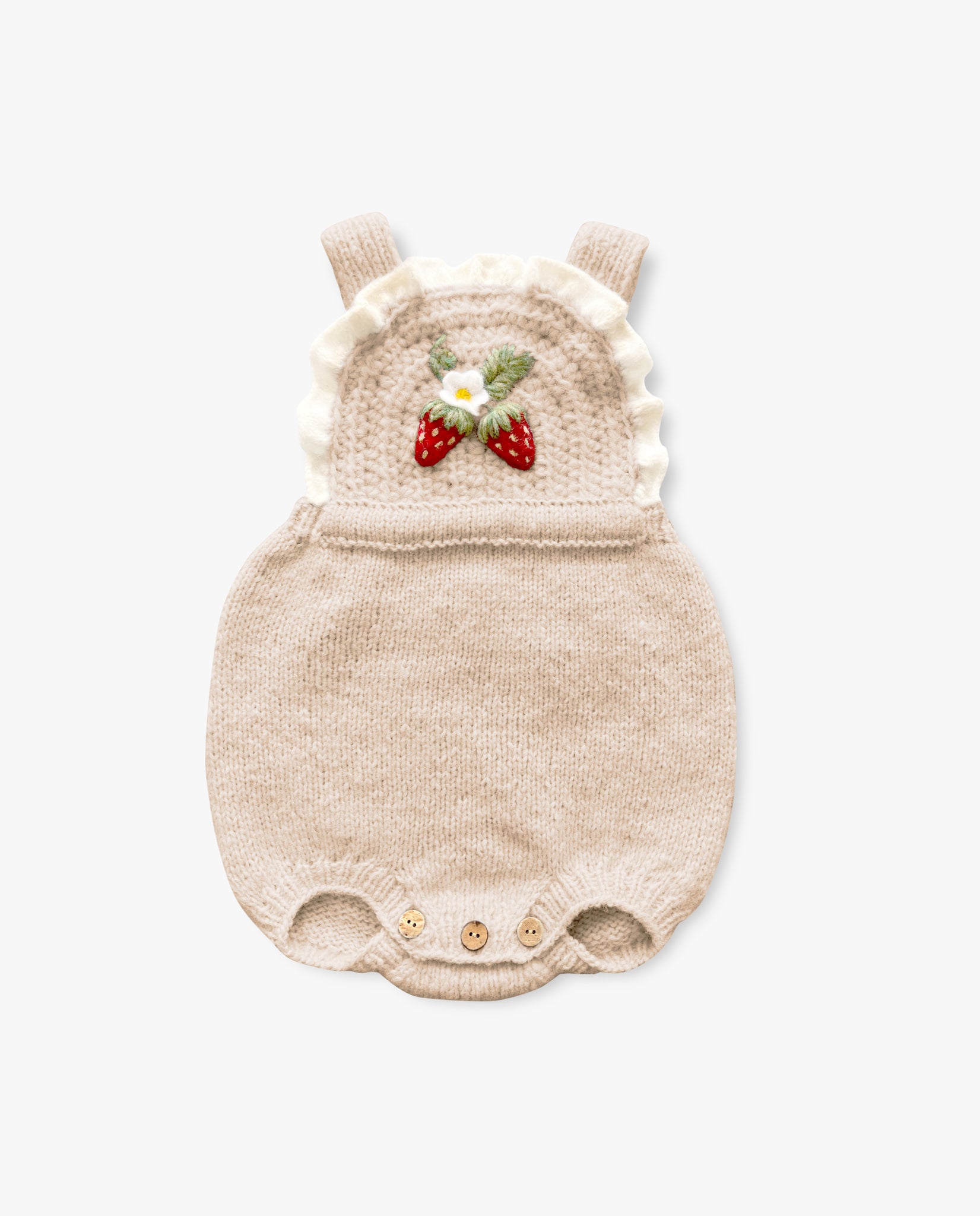 Strawberries Newborn Set | Wheat