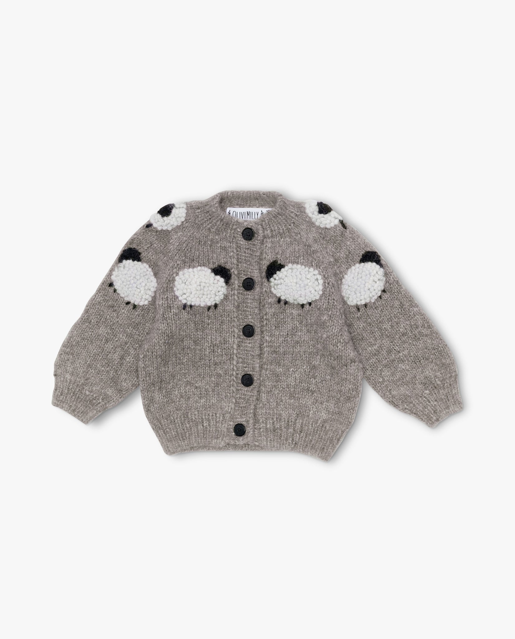 Sheeps cardigan | Beigebrown