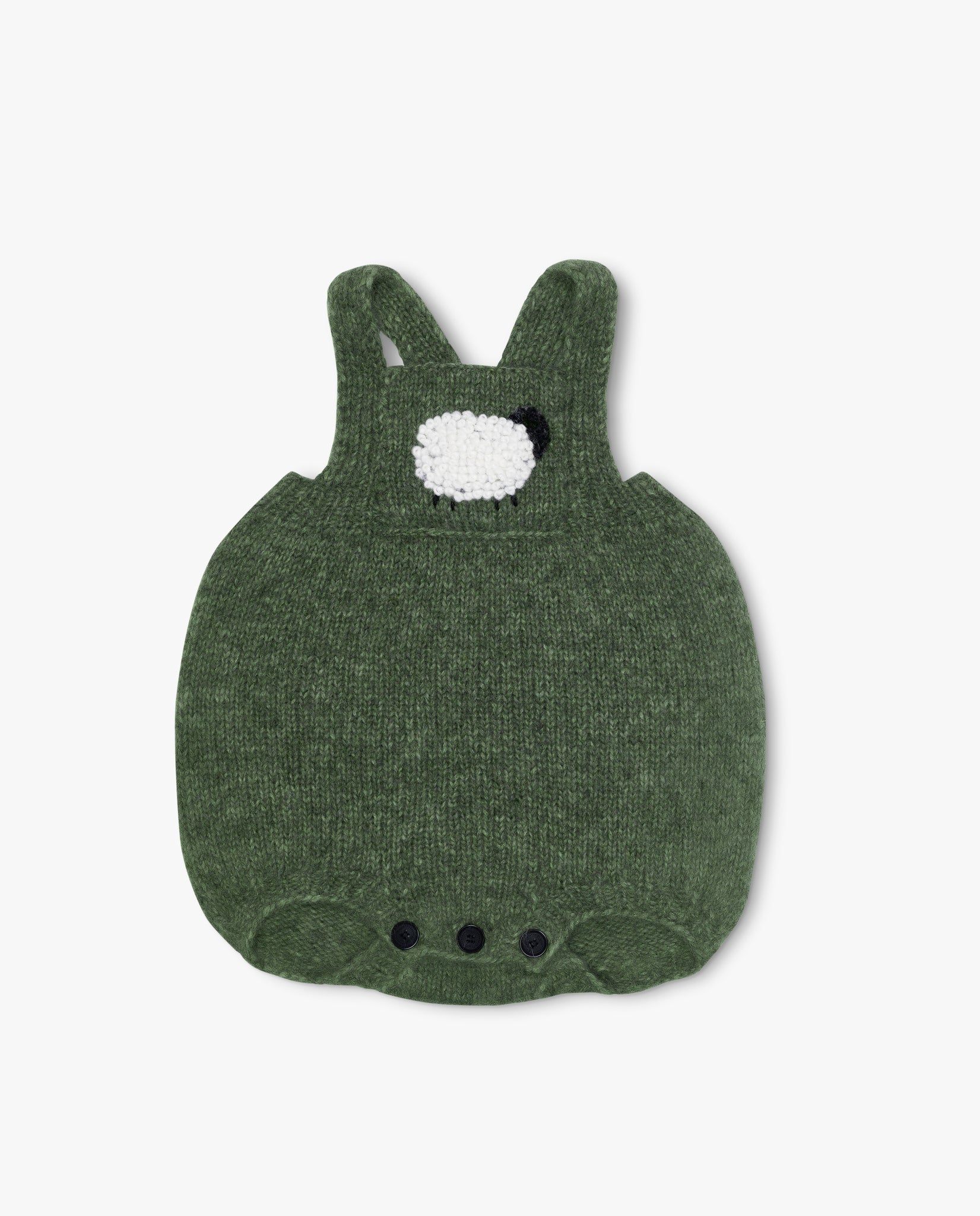 Sheep romper | Moss Green