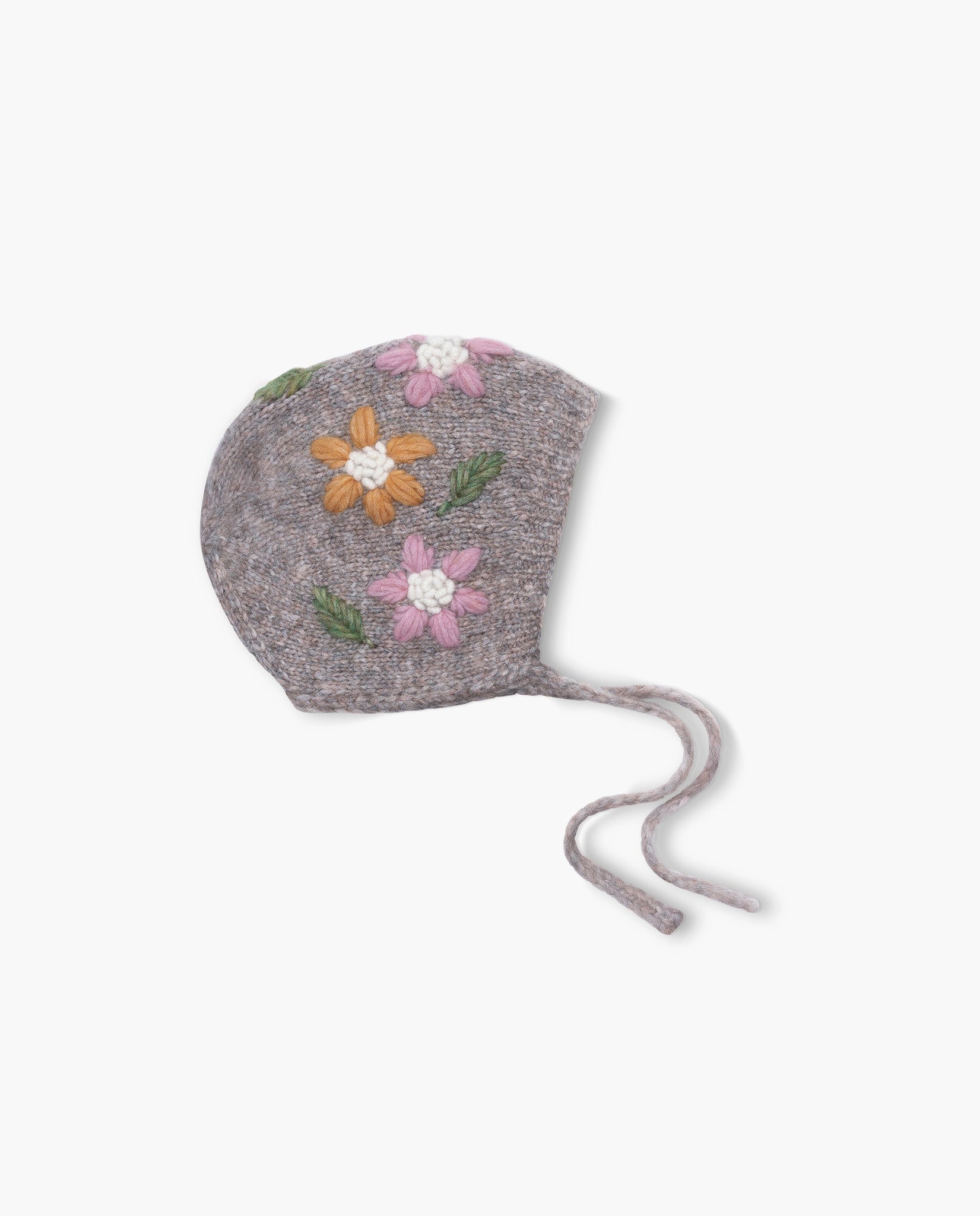 Flower Rain bonnet | Beigebrown