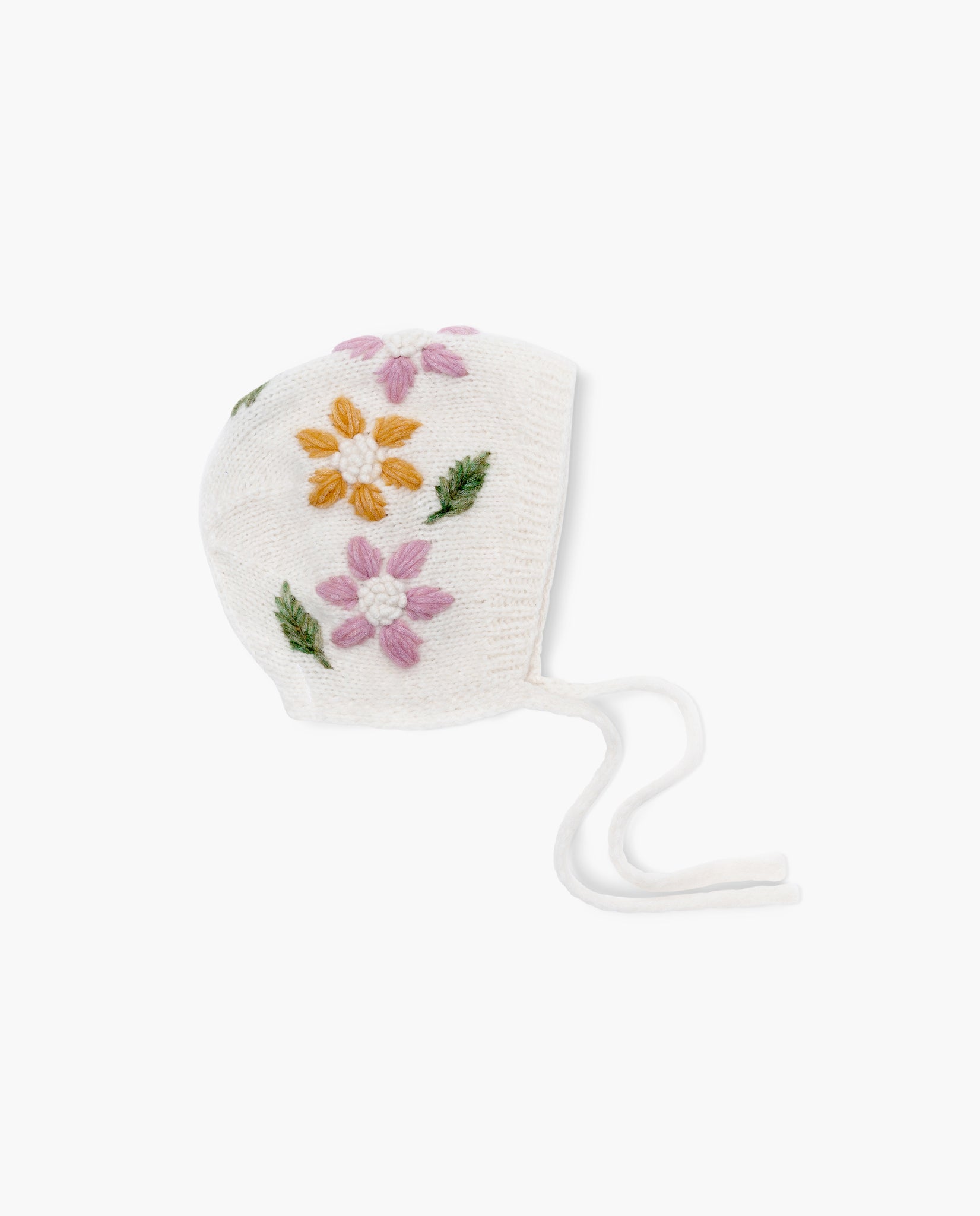 Flower Rain bonnet | off white