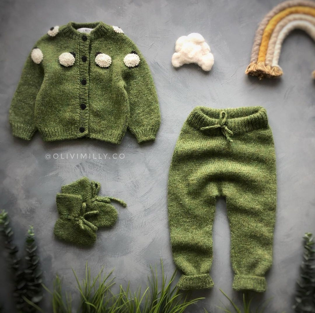 Pants | Moss Green