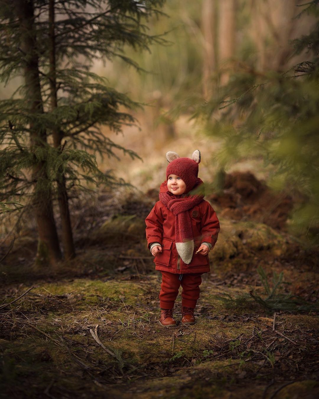 Fox hat | Red-orange