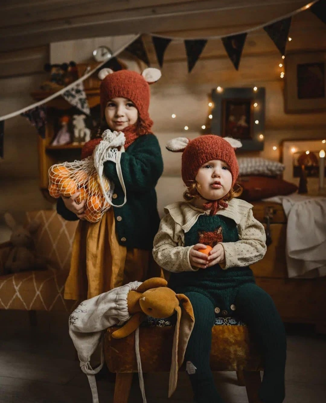 Fox hat | Red-orange