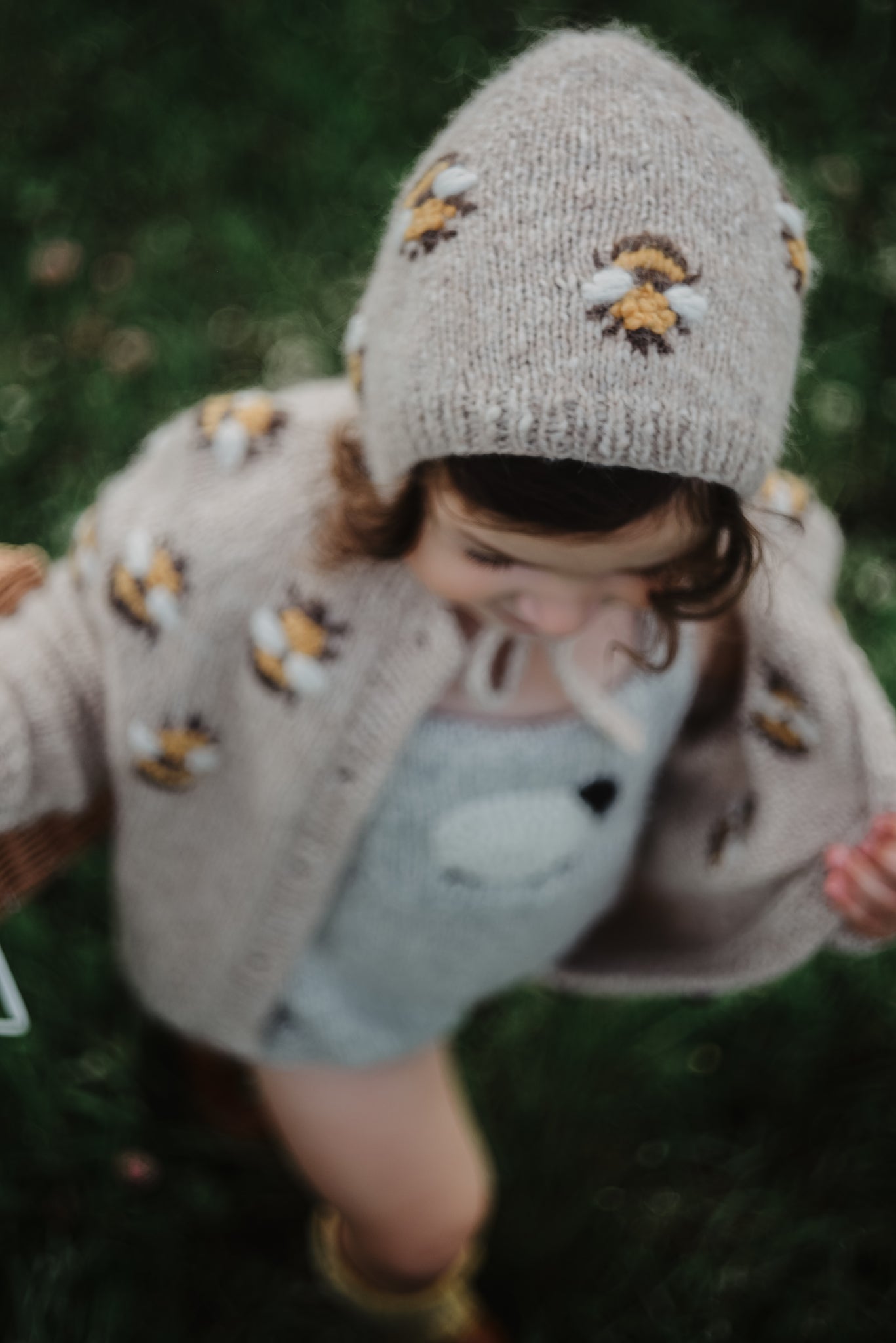 Bee bonnet | wheat