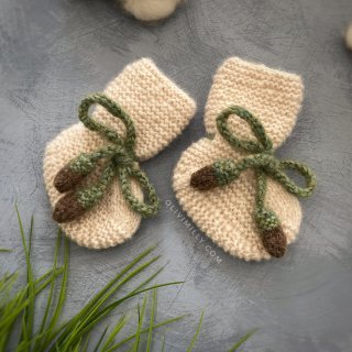 Acorns Booties | Wheat