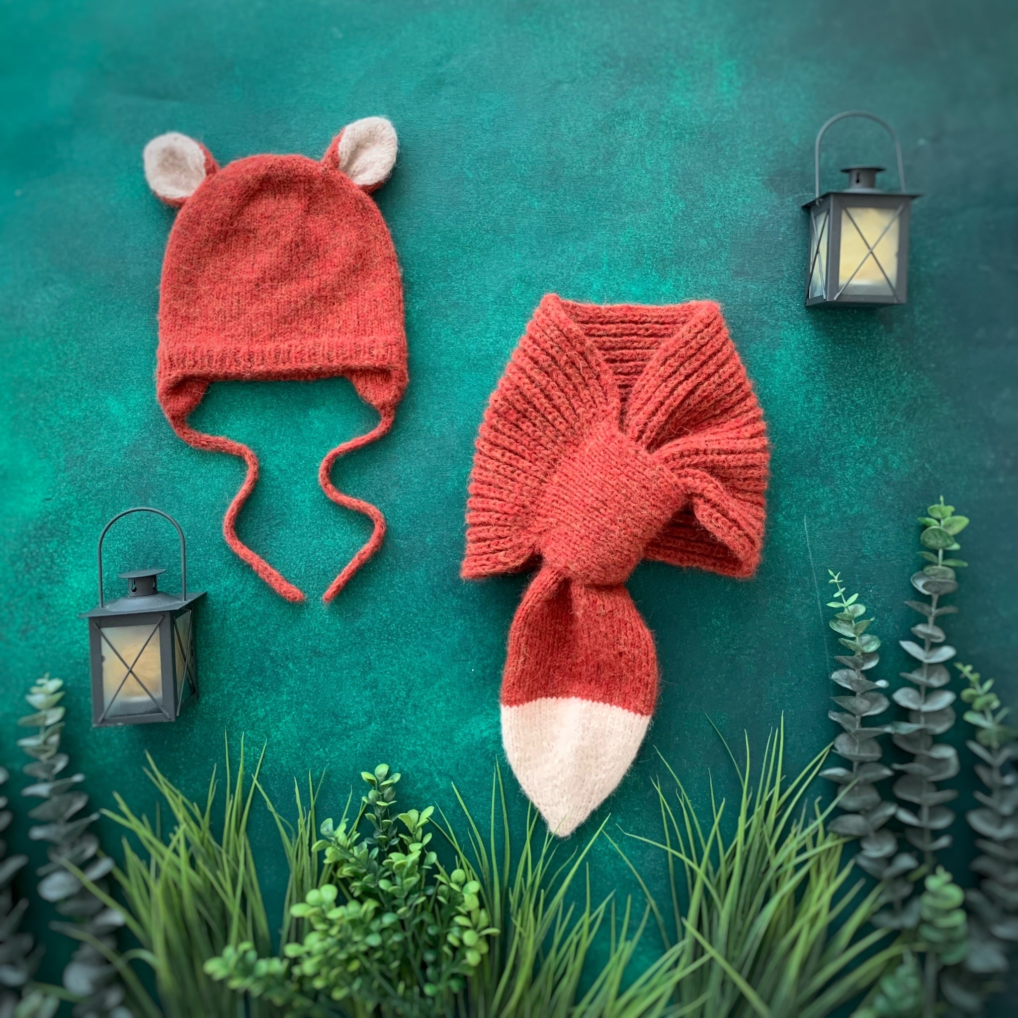 Fox hat | Red-orange