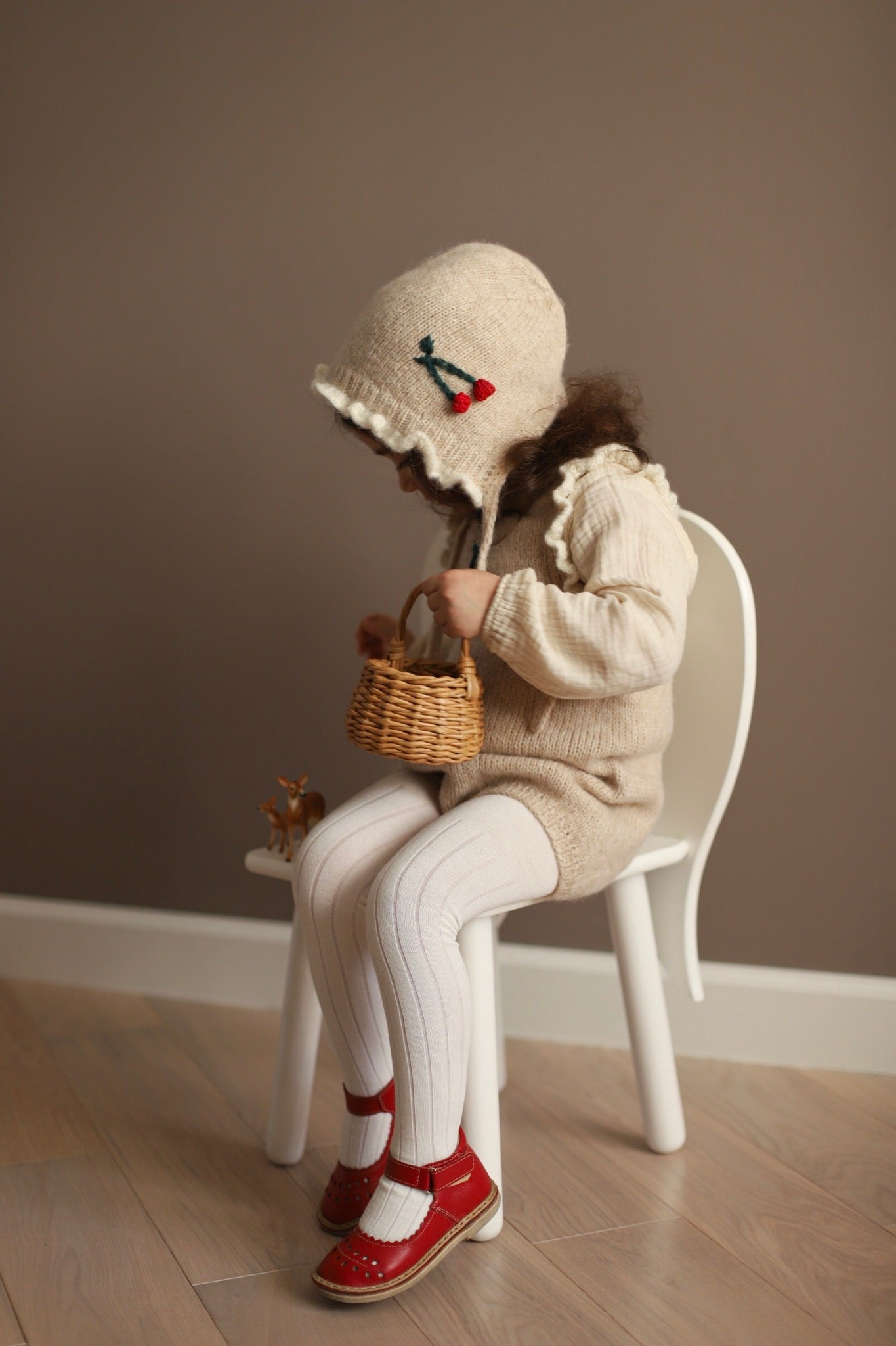 Cherries bonnet | Wheat