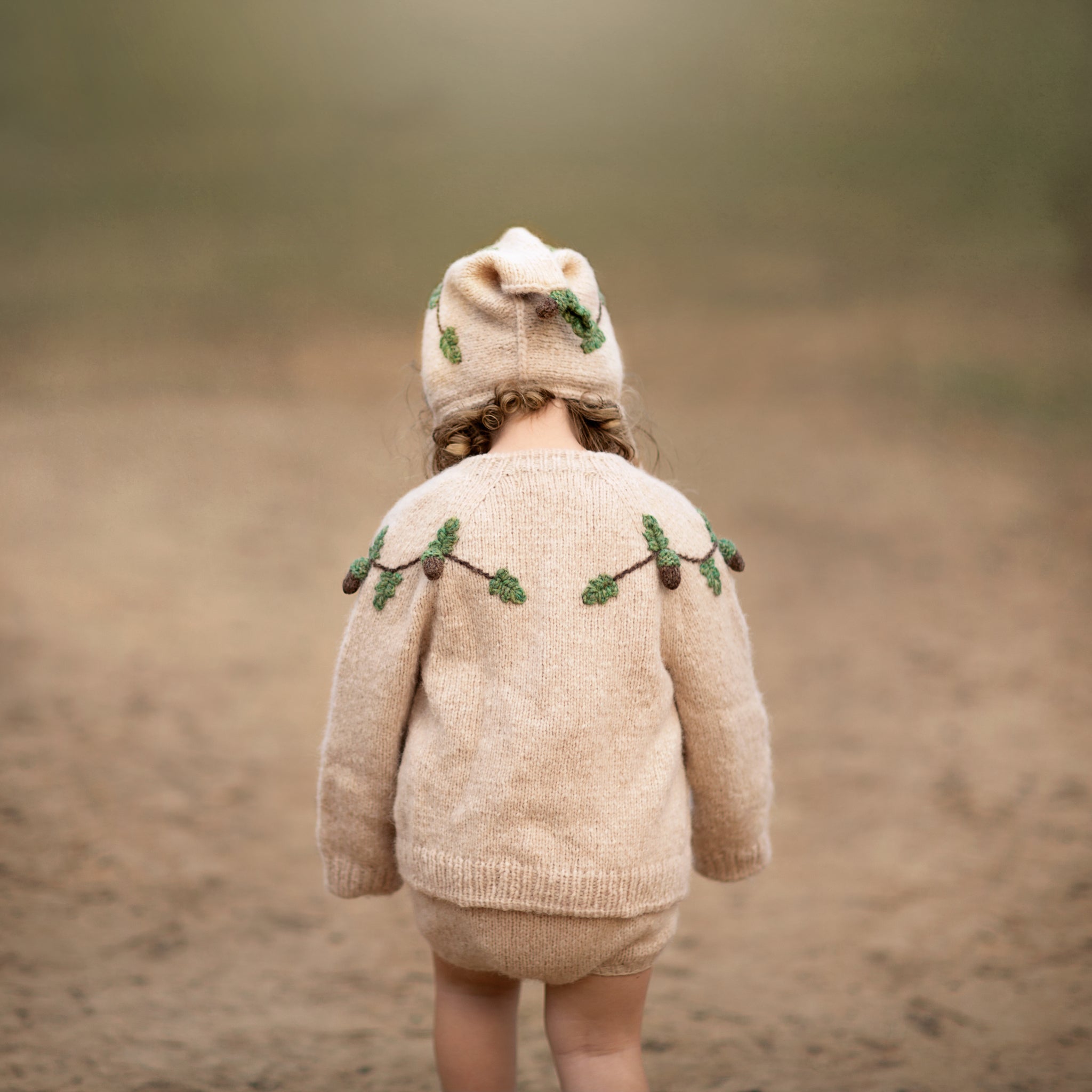 Acorns Cardigan | Wheat