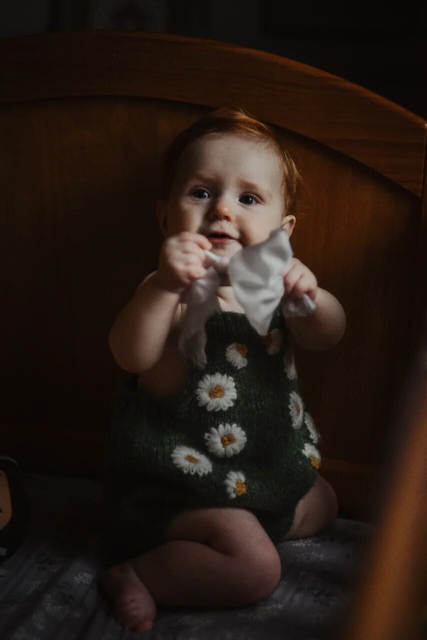 Chamomile romper | Moss Green