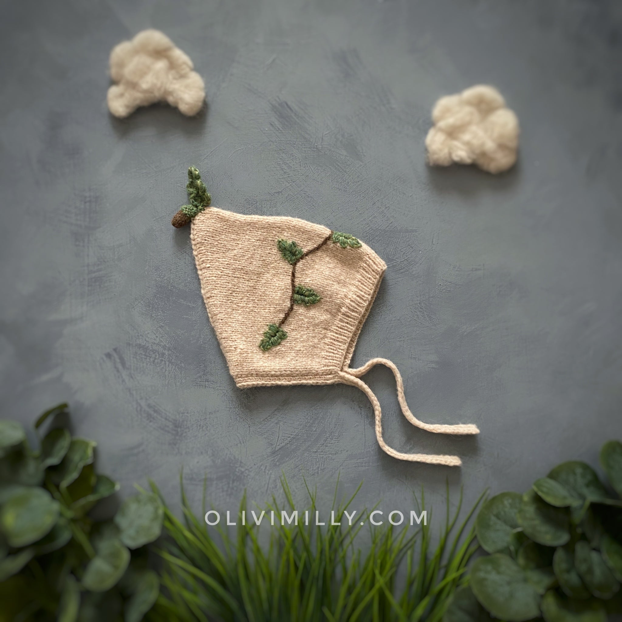 Acorn Bonnet | Wheat