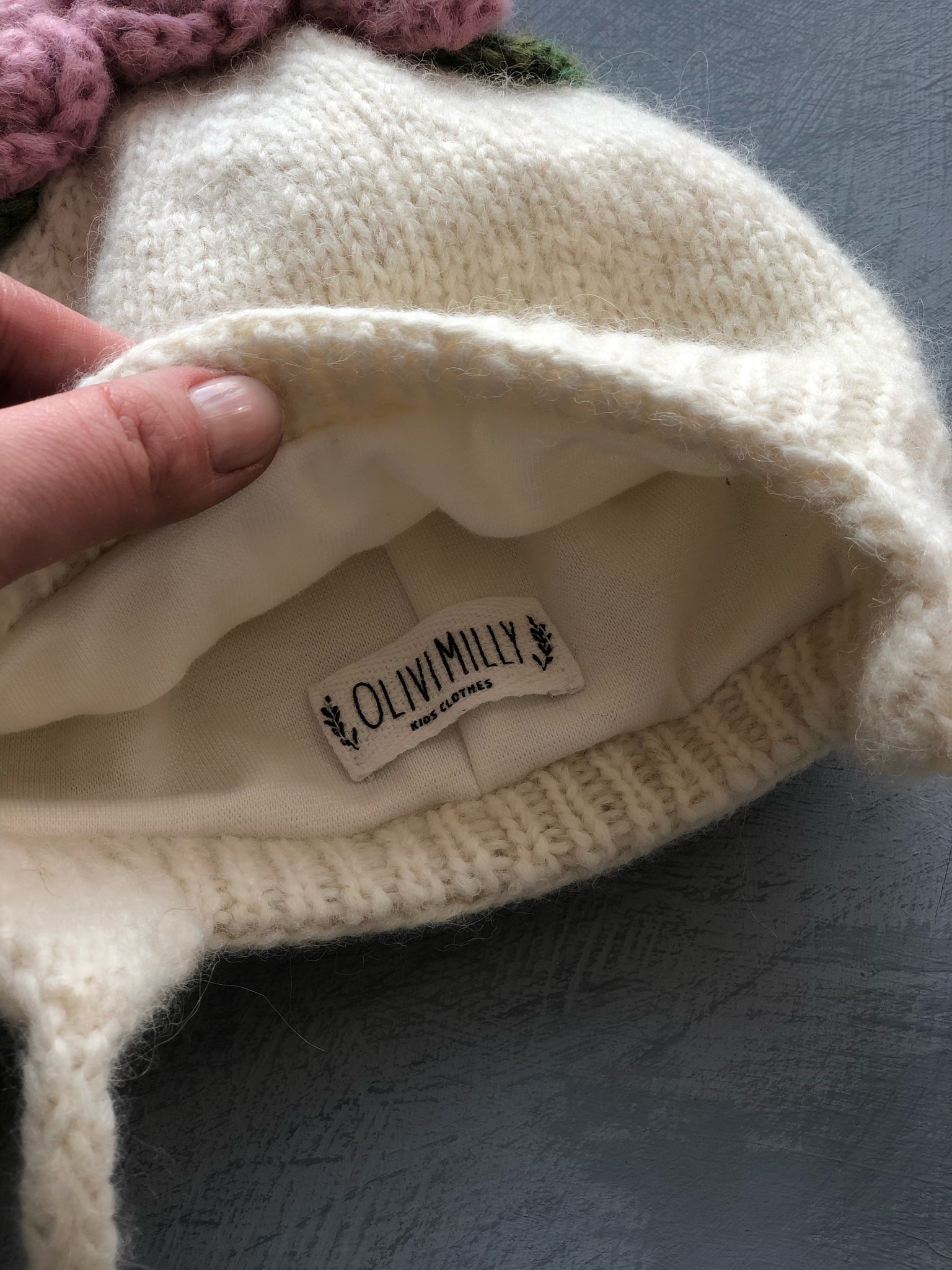 Deer hat with lining |wheat| in stock (3-5y)