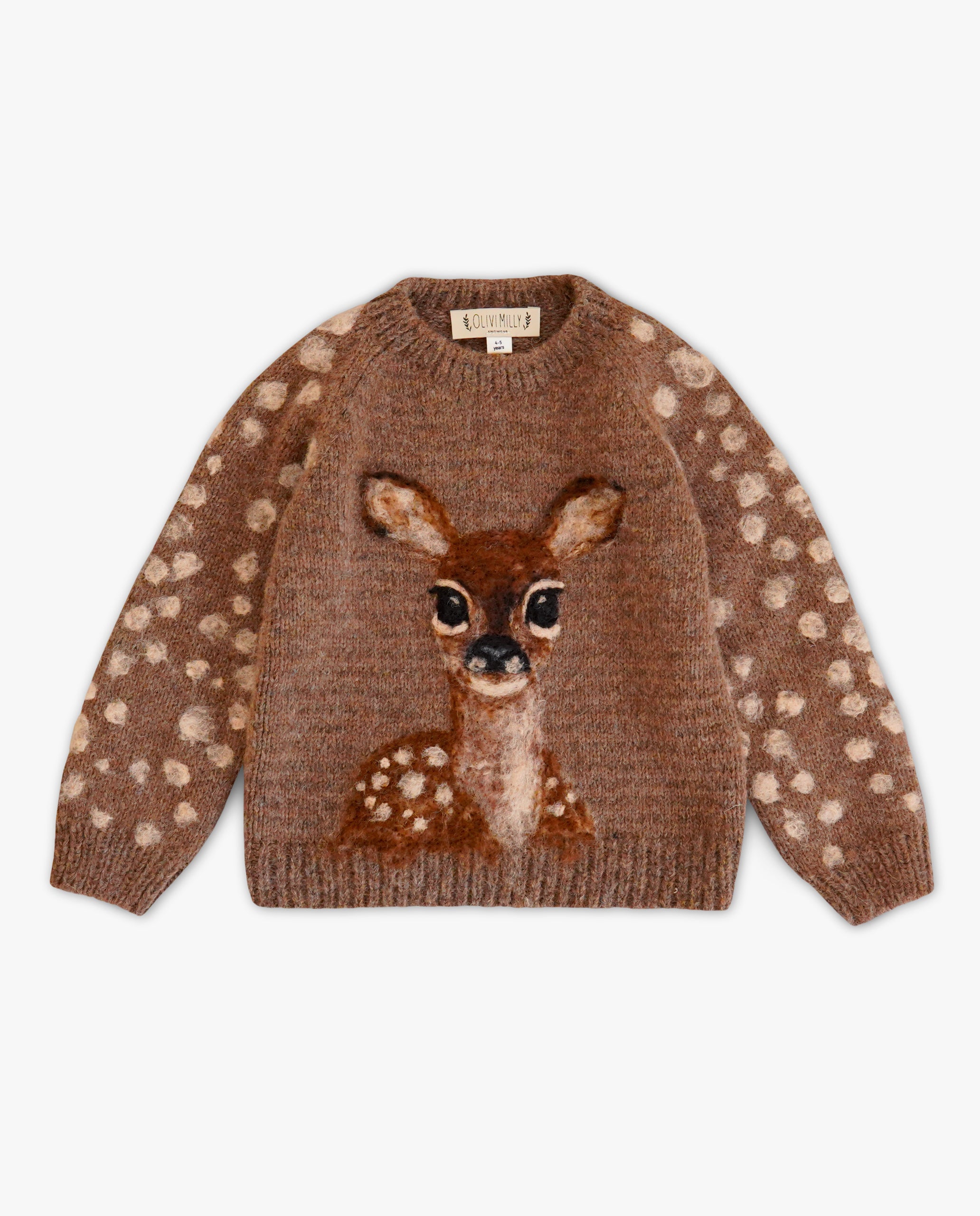 Deer Jumper | Brown