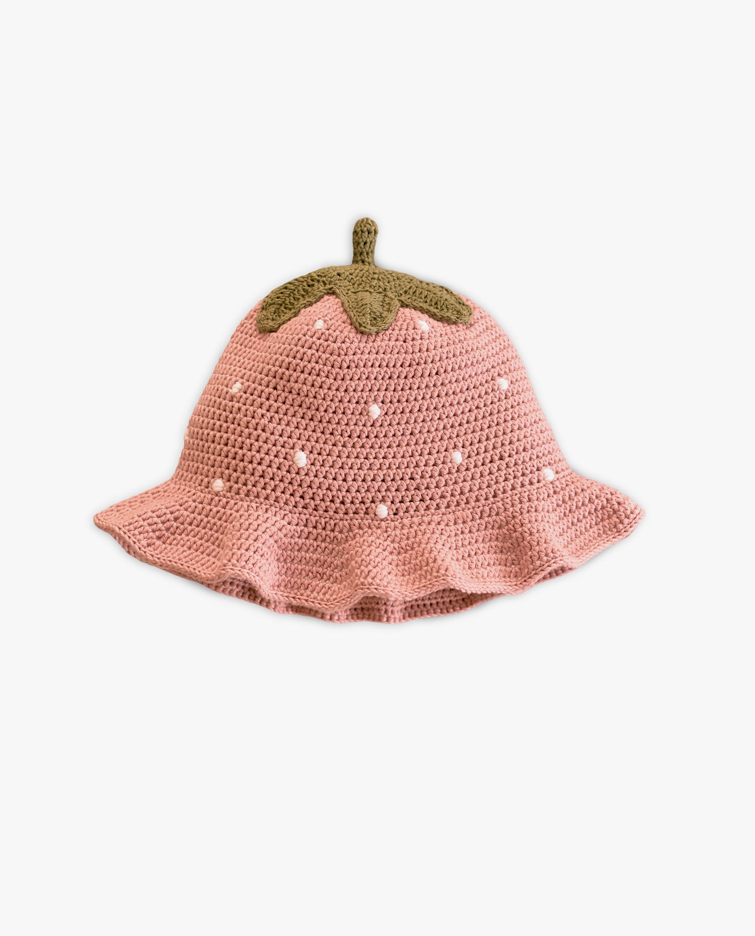 Strawberry Hat | powder pink