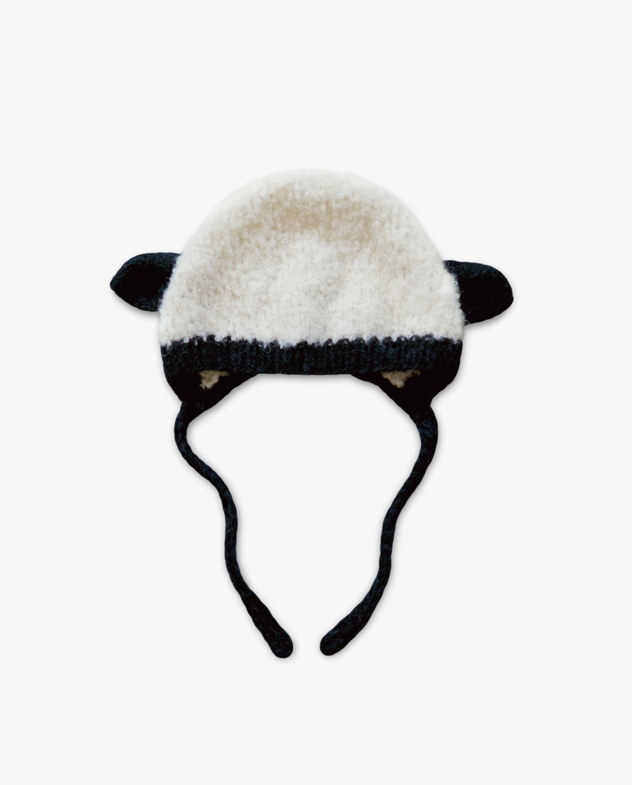 Curly Sheep Bonnet | In Stock | (0-3 months, 2-3 y)