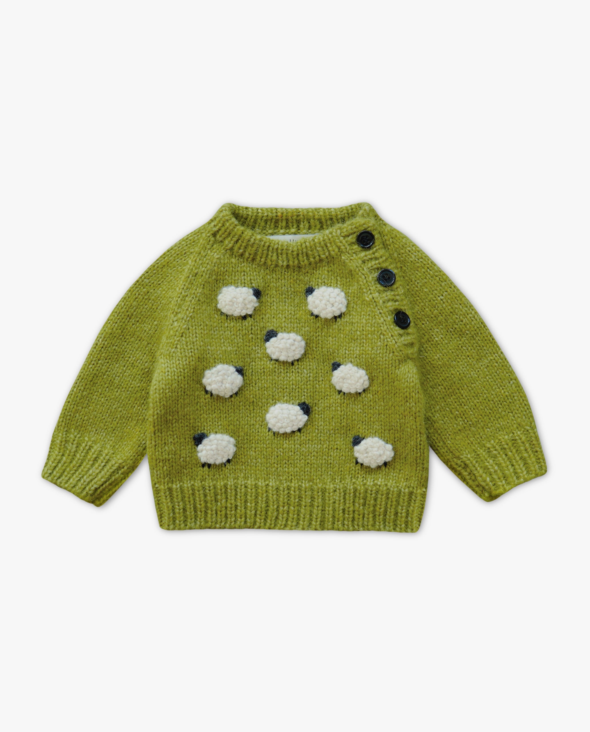 Sheep Jumper | Olive Green