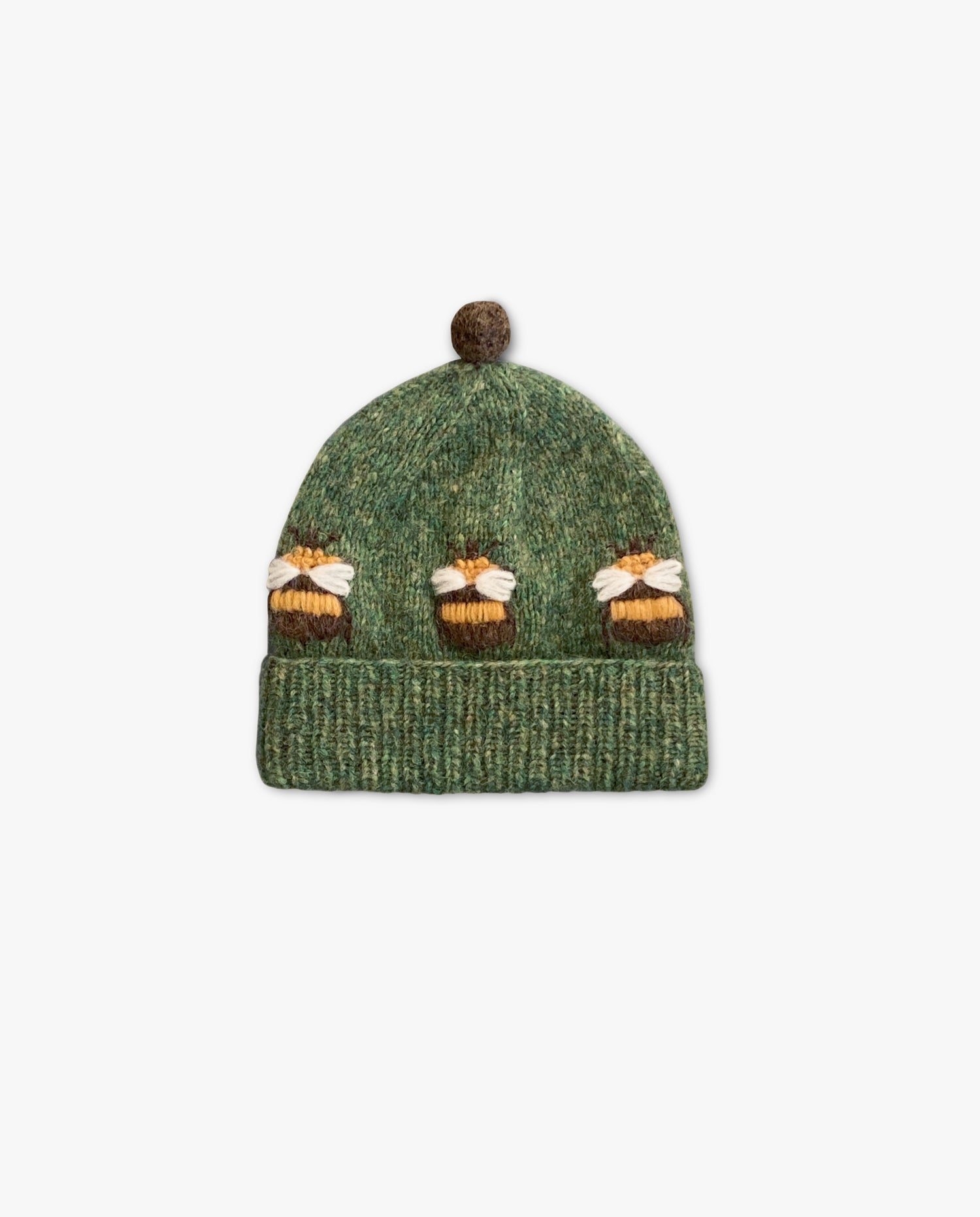 Bee hat | Moss Green