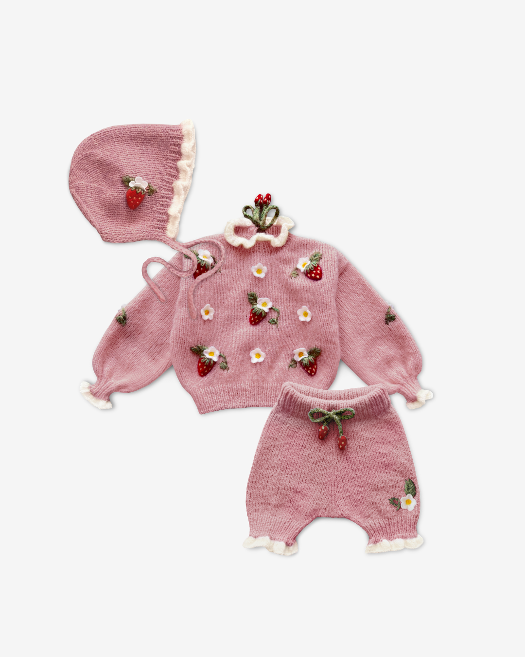 Strawberries Newborn Set | In Stock