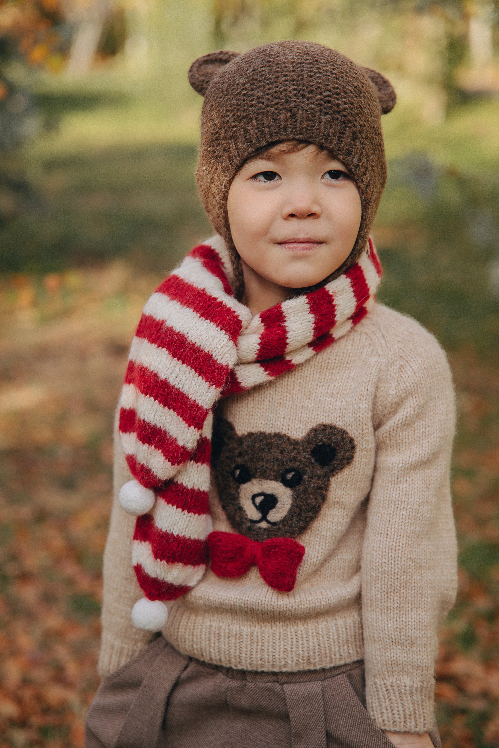 Bear Jumper | Wheat | In Stock