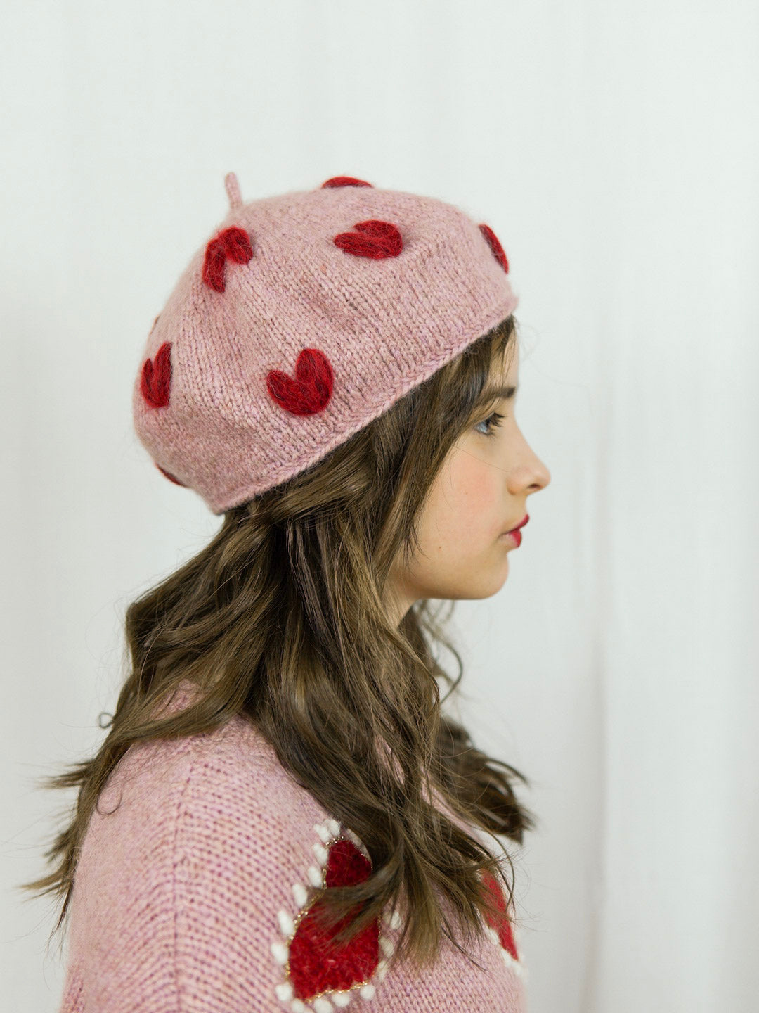 Sweetheart Beret | Powder Pink
