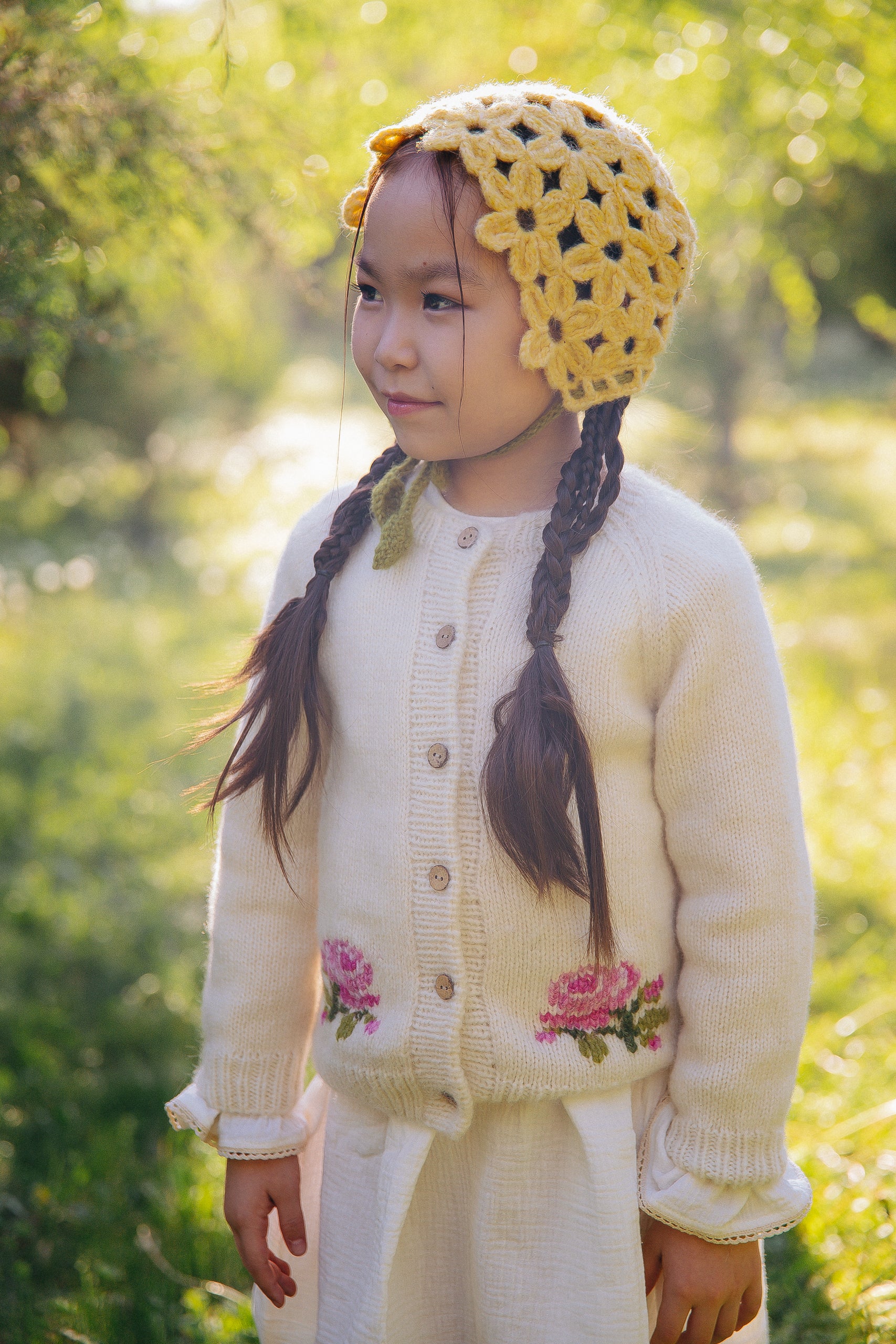 Spring Melody cardigan | Off White