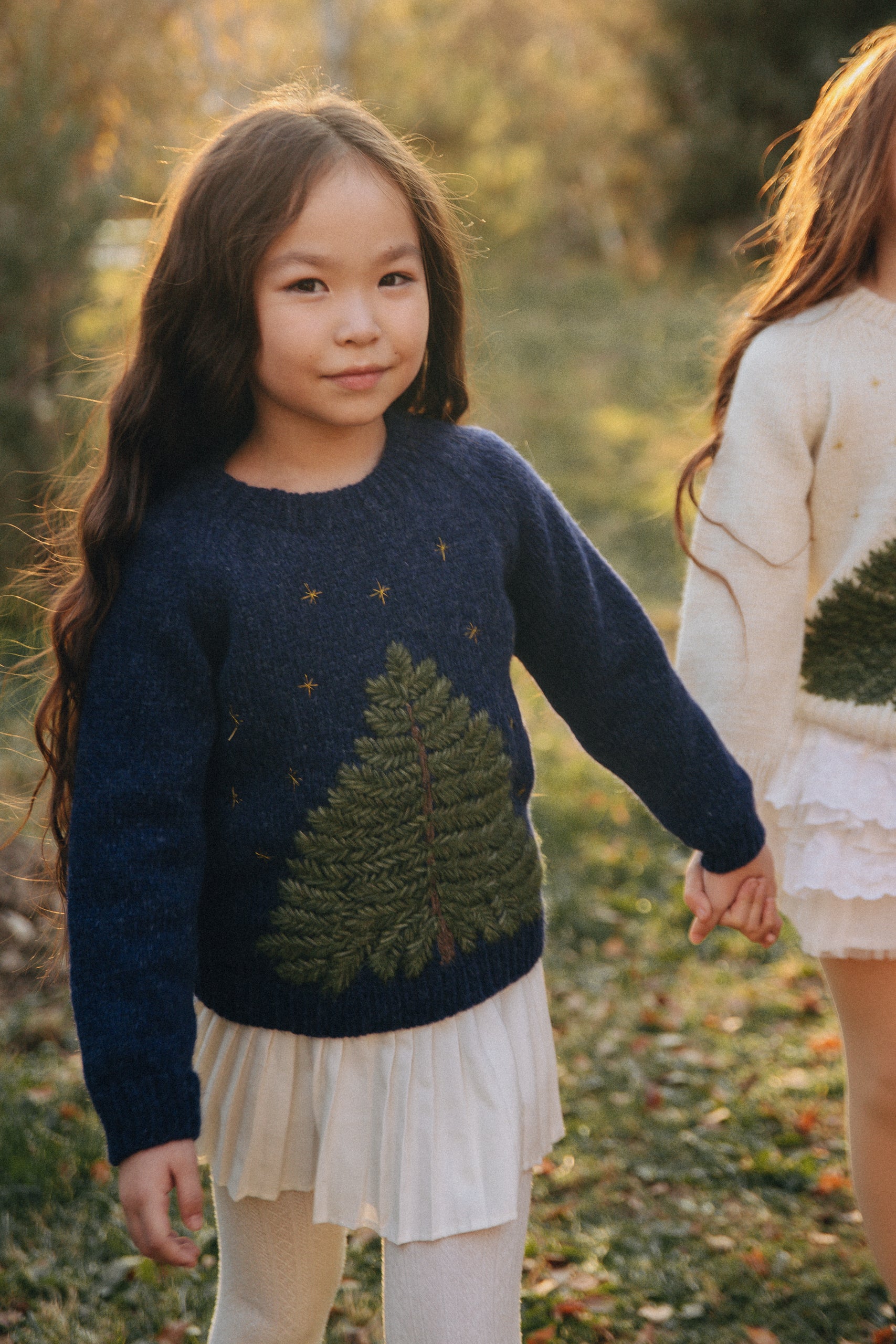Fir Tree Jumper | Dark blue