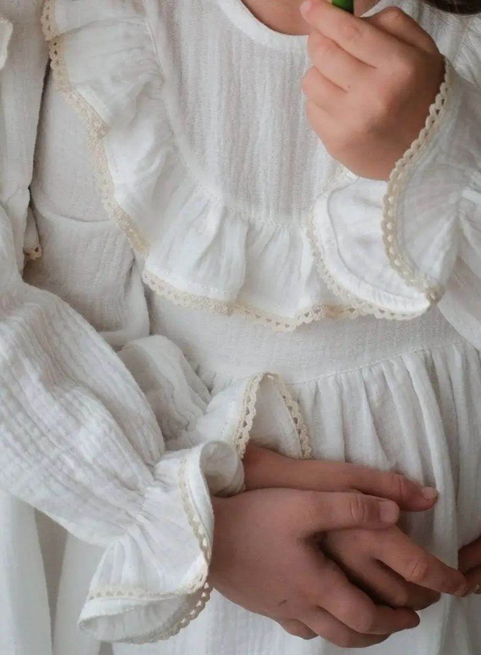 Festive Dress | White | In Stock