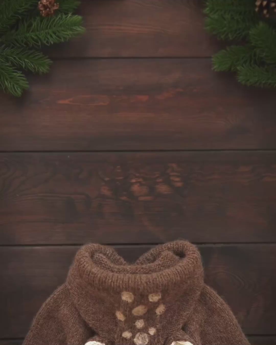 Deer Jumpsuit | Brown