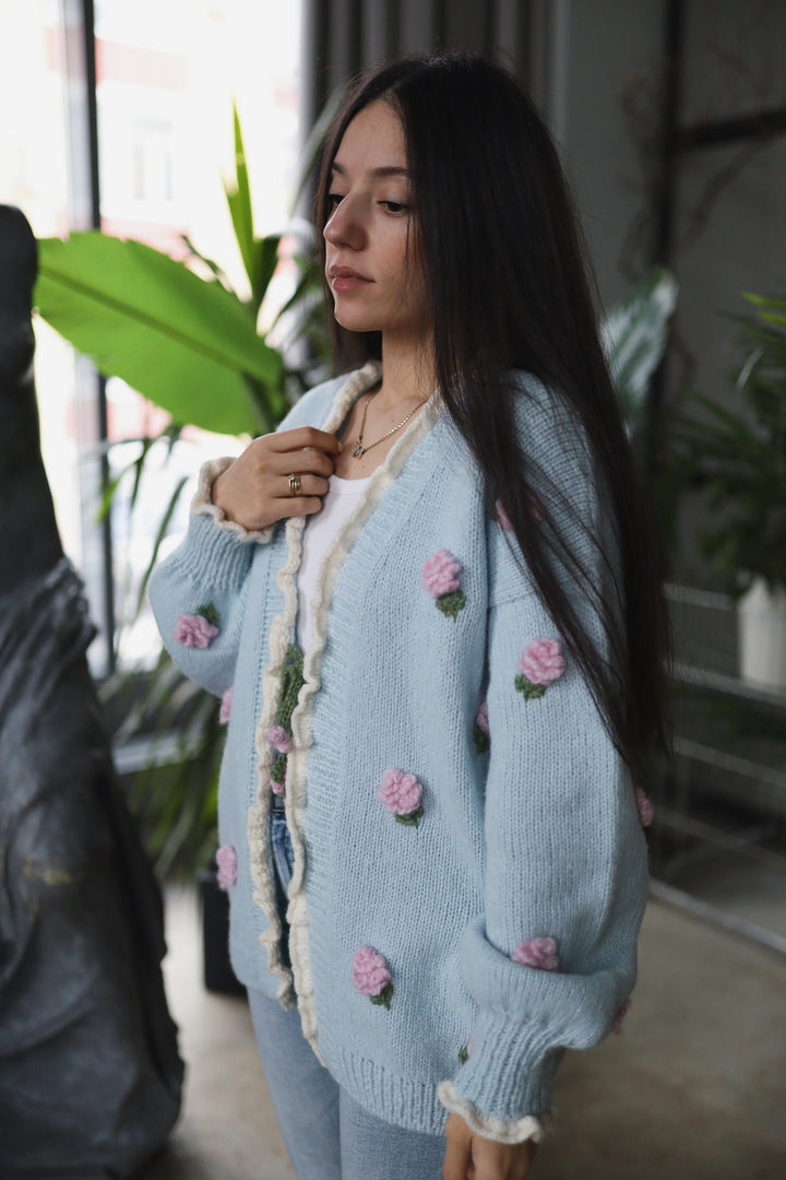 A-View - Lissi Knit Cardigan AV7073 - 298 - Rose